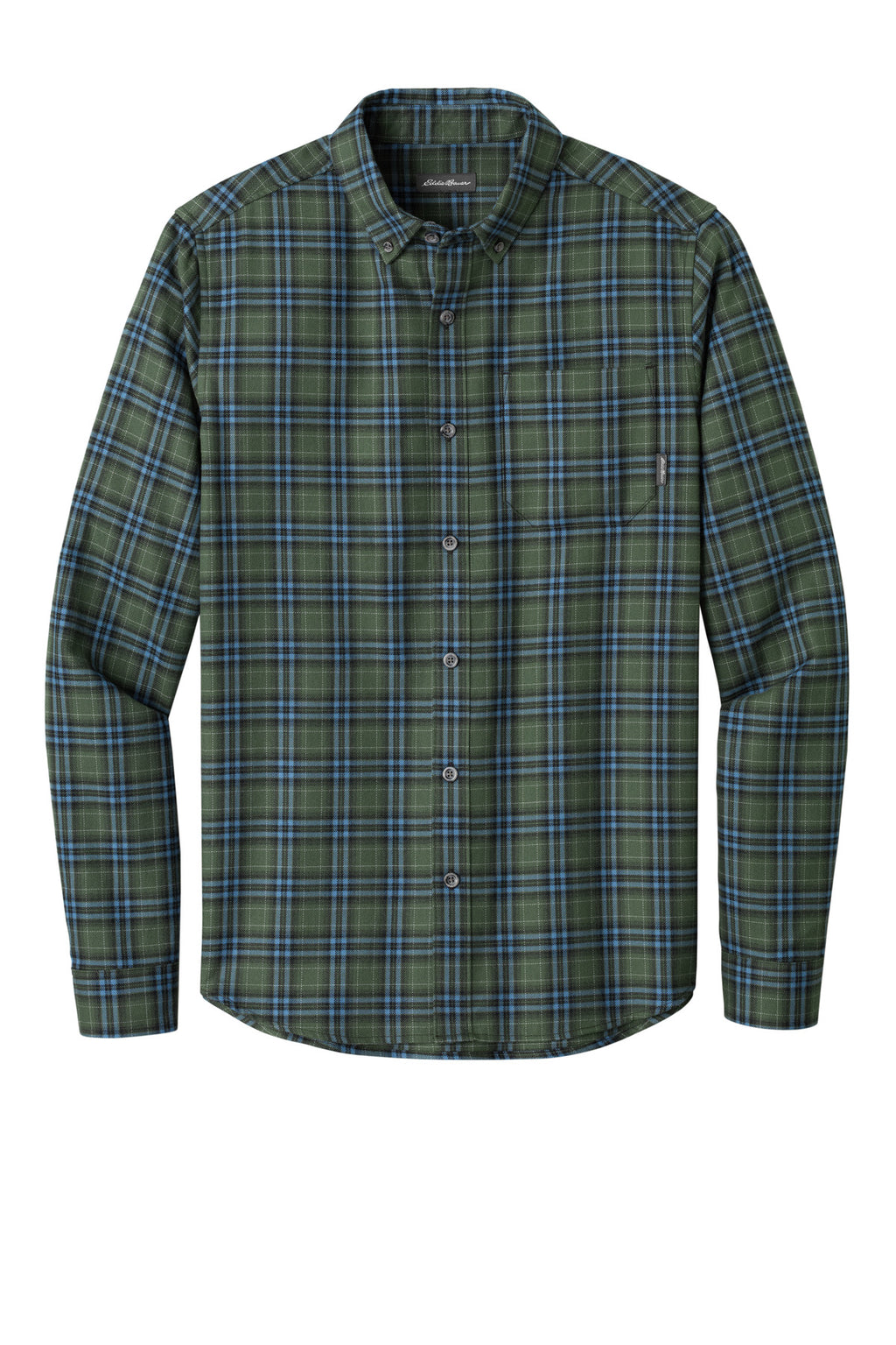 Eddie Bauer EB610 Eddie Bauer Long Sleeve Favorite Flannel Plaid Shirt