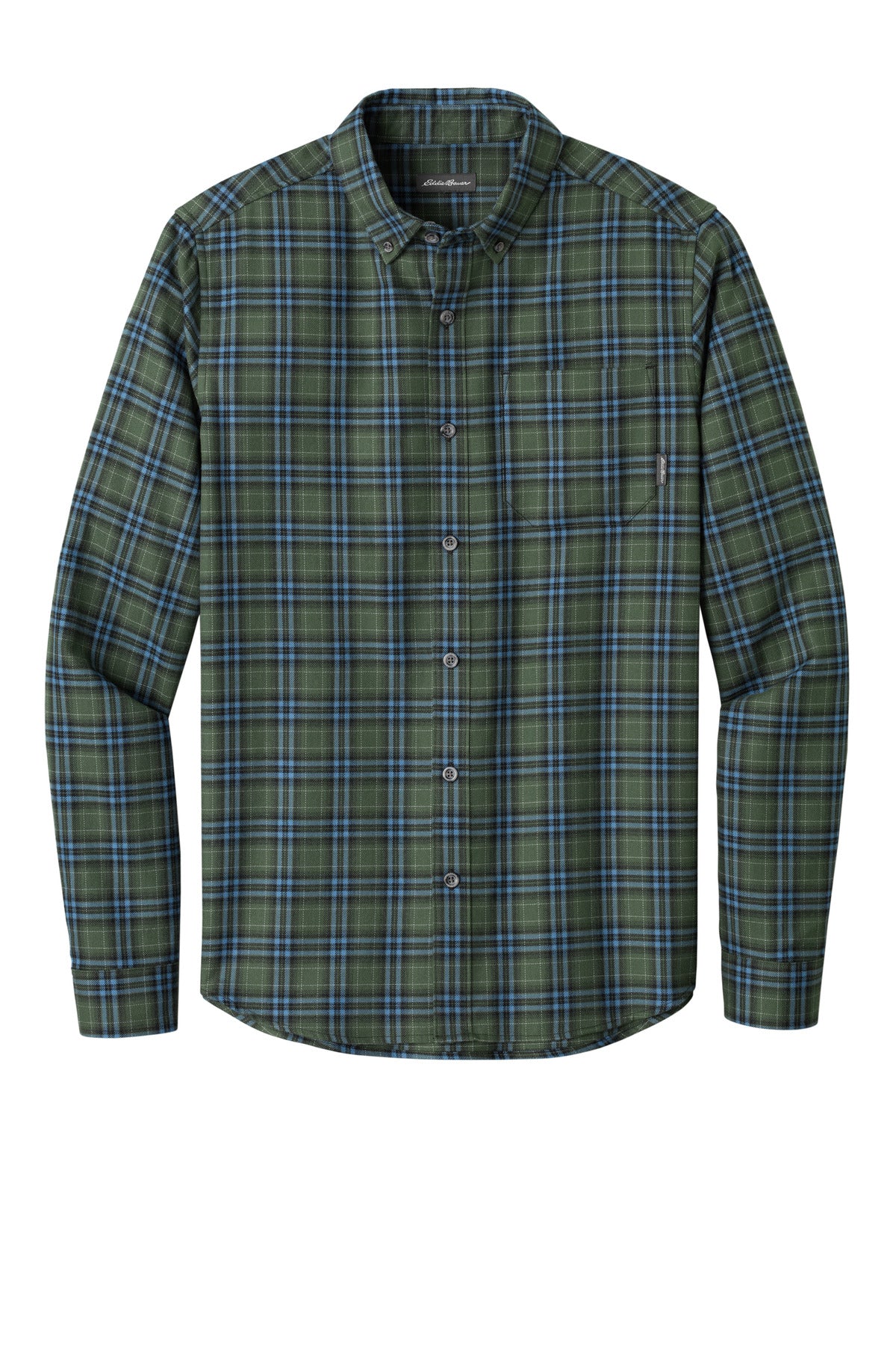 Eddie Bauer EB610 Eddie Bauer Long Sleeve Favorite Flannel Plaid Shirt