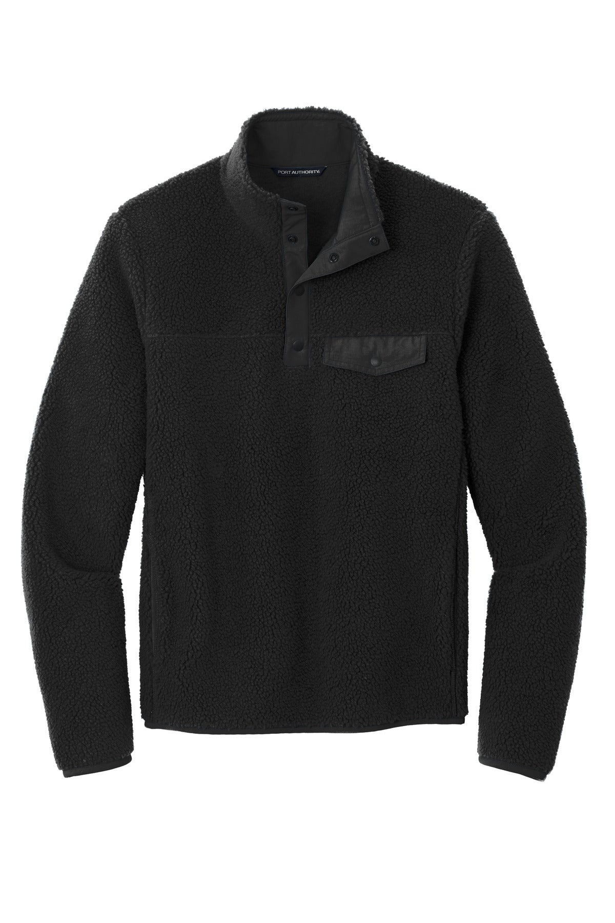 Port Authority F140 Port Authority Camp Fleece Snap Pullover