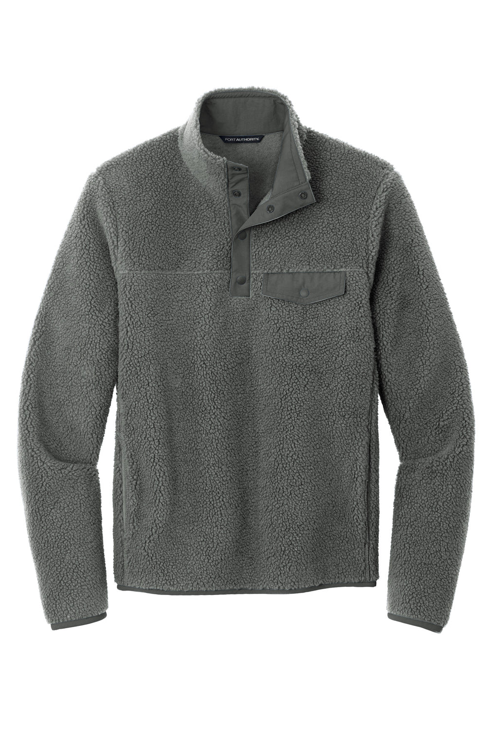 Port Authority F140 Port Authority Camp Fleece Snap Pullover