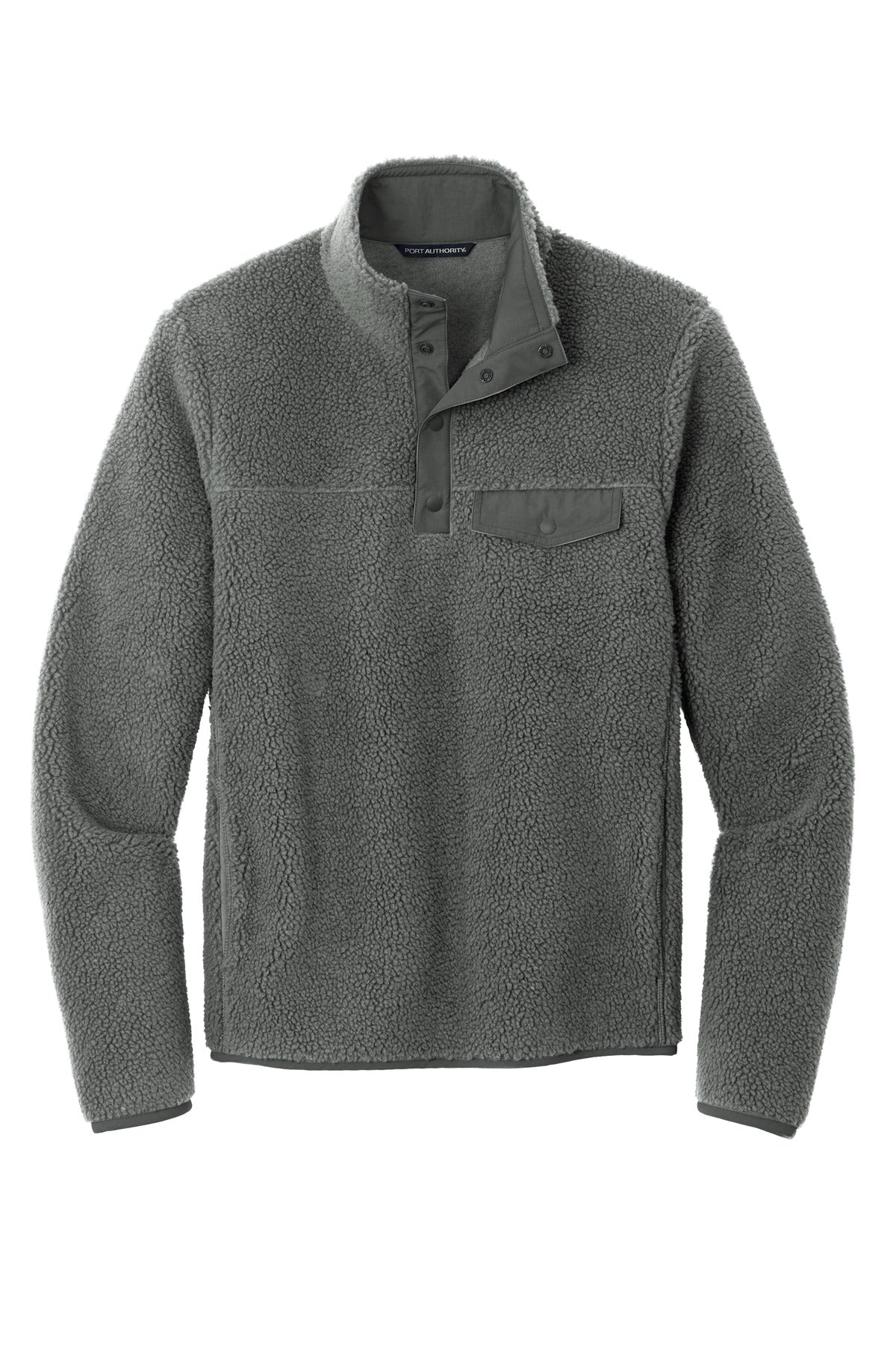 Port Authority F140 Port Authority Camp Fleece Snap Pullover
