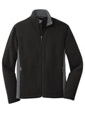 Port Authority F216 DISCONTINUED Port Authority Colorblock Value Fleece Jacket