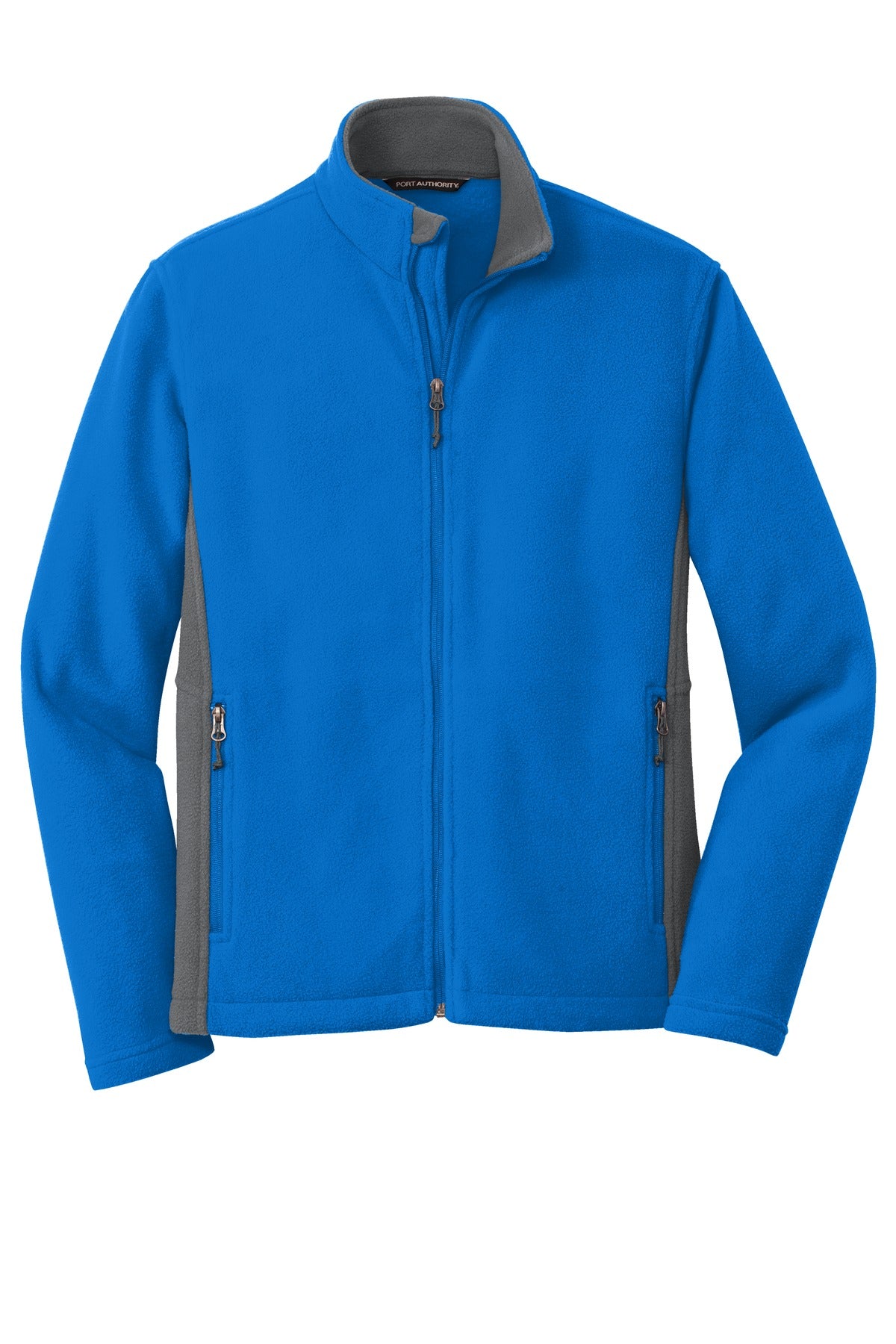 Port Authority F216 DISCONTINUED Port Authority Colorblock Value Fleece Jacket