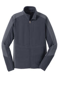 Port Authority F230 DISCONTINUED Port Authority Colorblock Microfleece Jacket