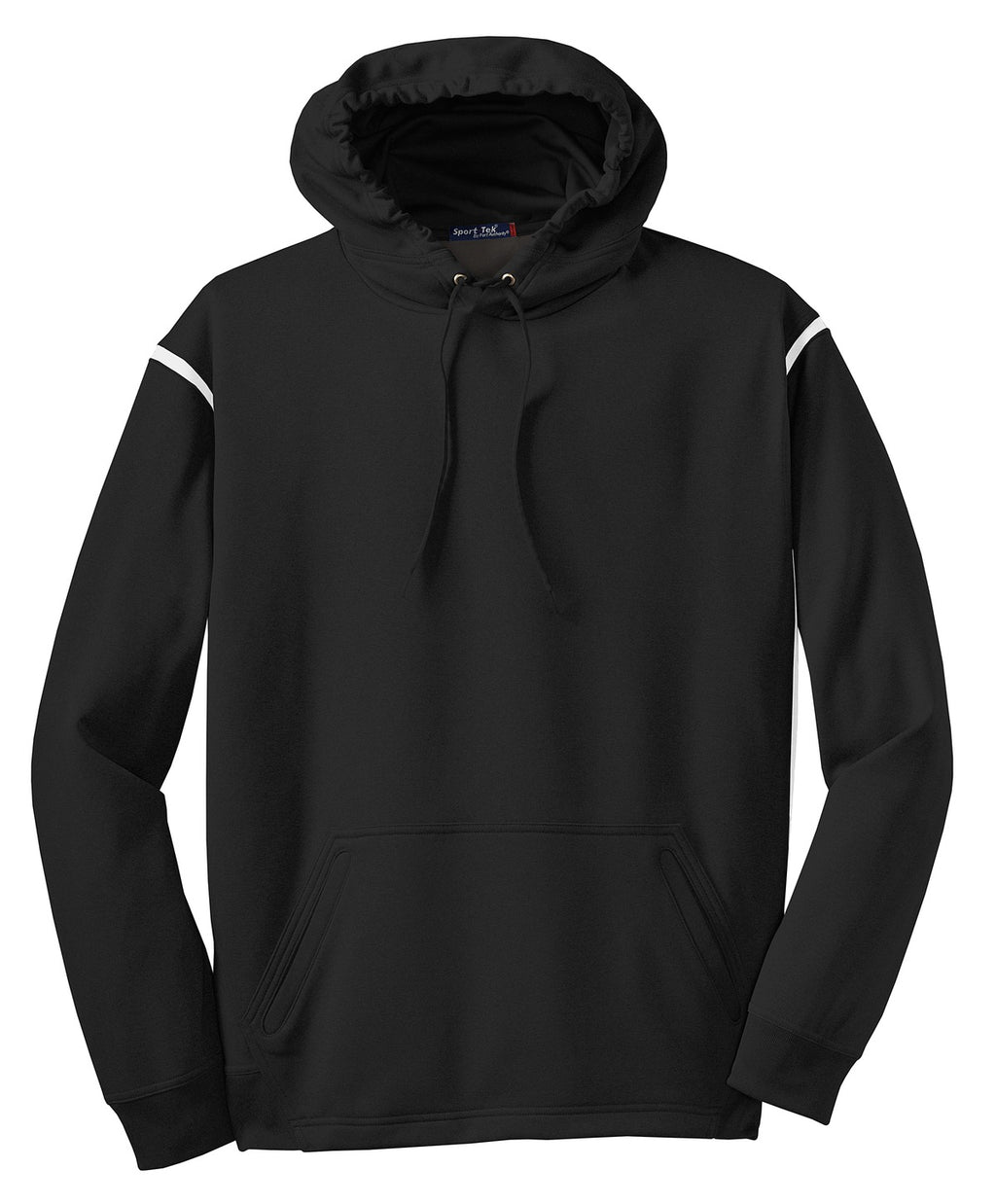 Sport-Tek F246 Tek Tech Fleece Colorblock Hooded Sweatshirt