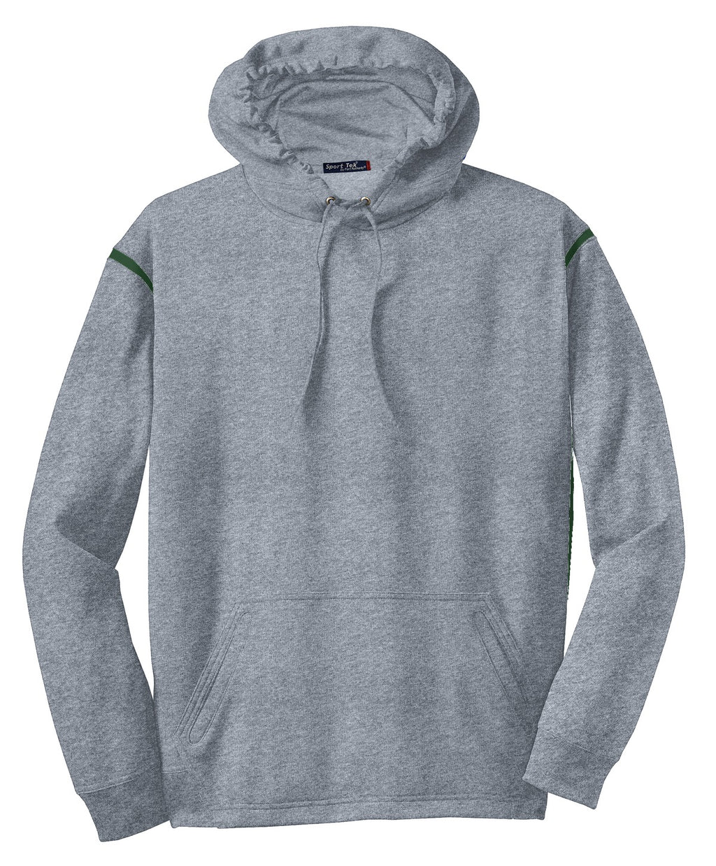 Sport-Tek TST246 Tek Tall Tech Fleece Colorblock  Hooded Sweatshirt