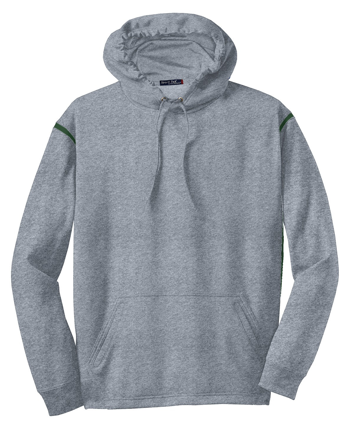 Sport-Tek TST246 Tek Tall Tech Fleece Colorblock  Hooded Sweatshirt