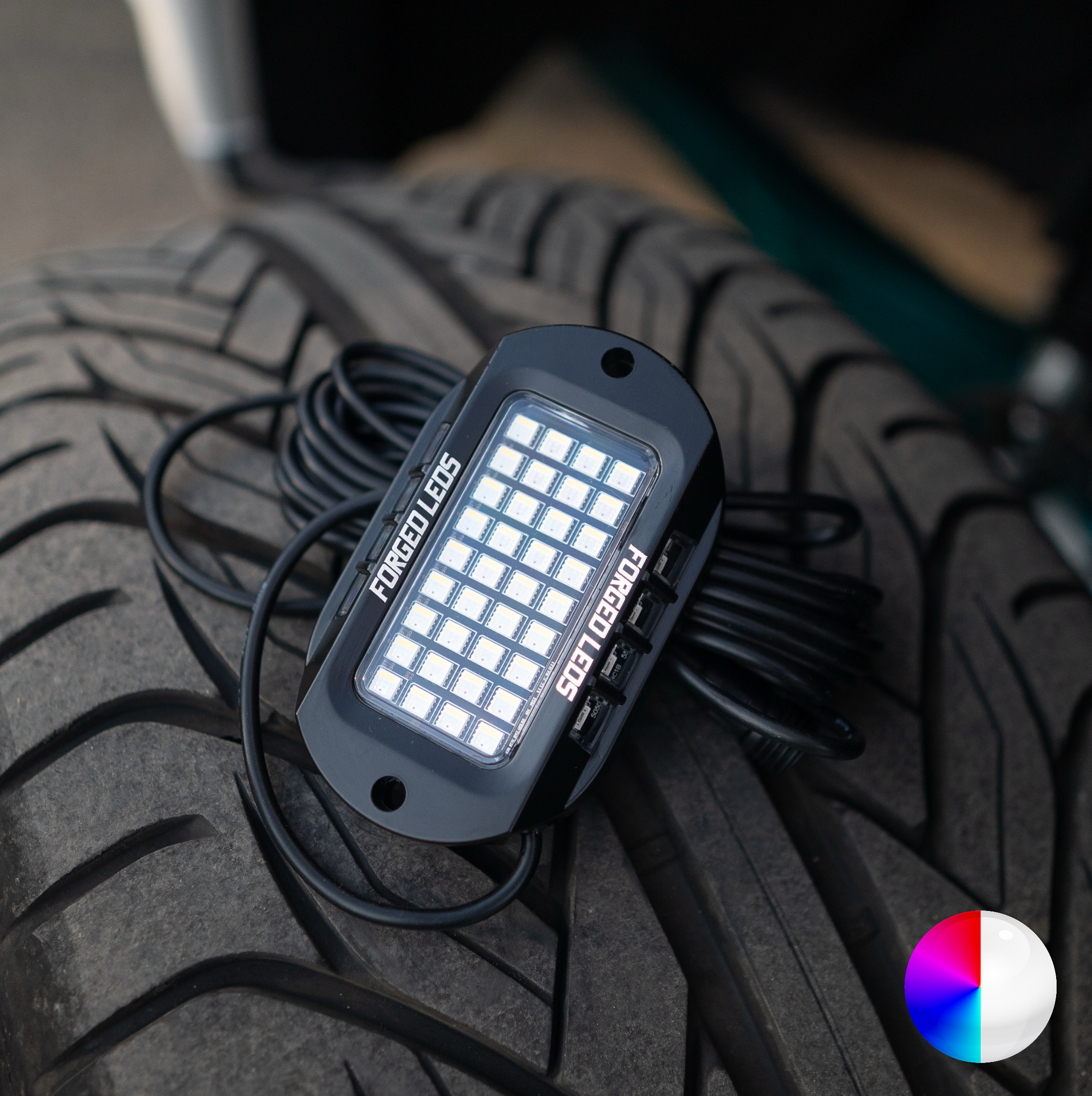 LOWGLOW 44 LED Rock Light - RGBW P&P