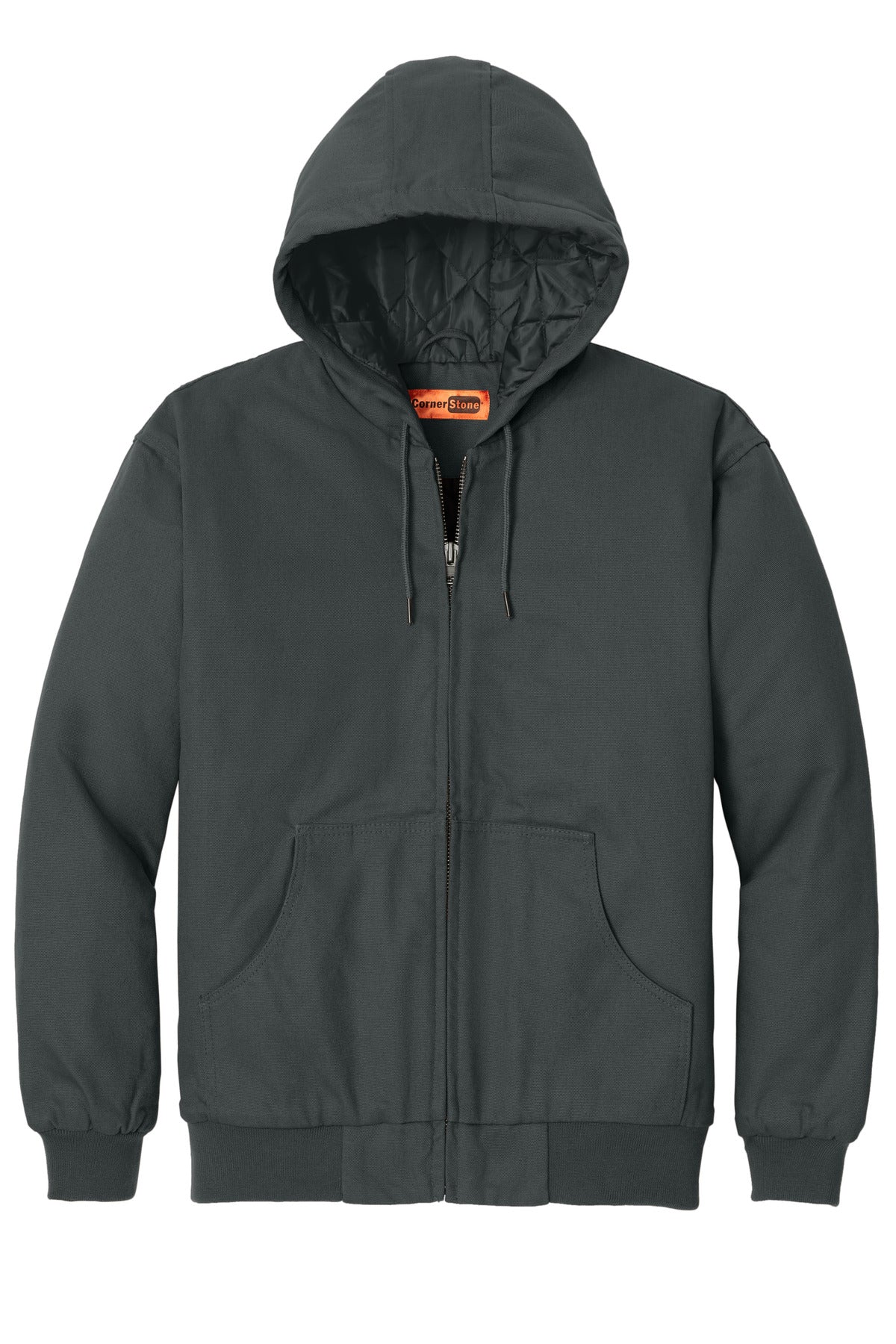 CornerStone J763H Duck Cloth Hooded Work Jacket