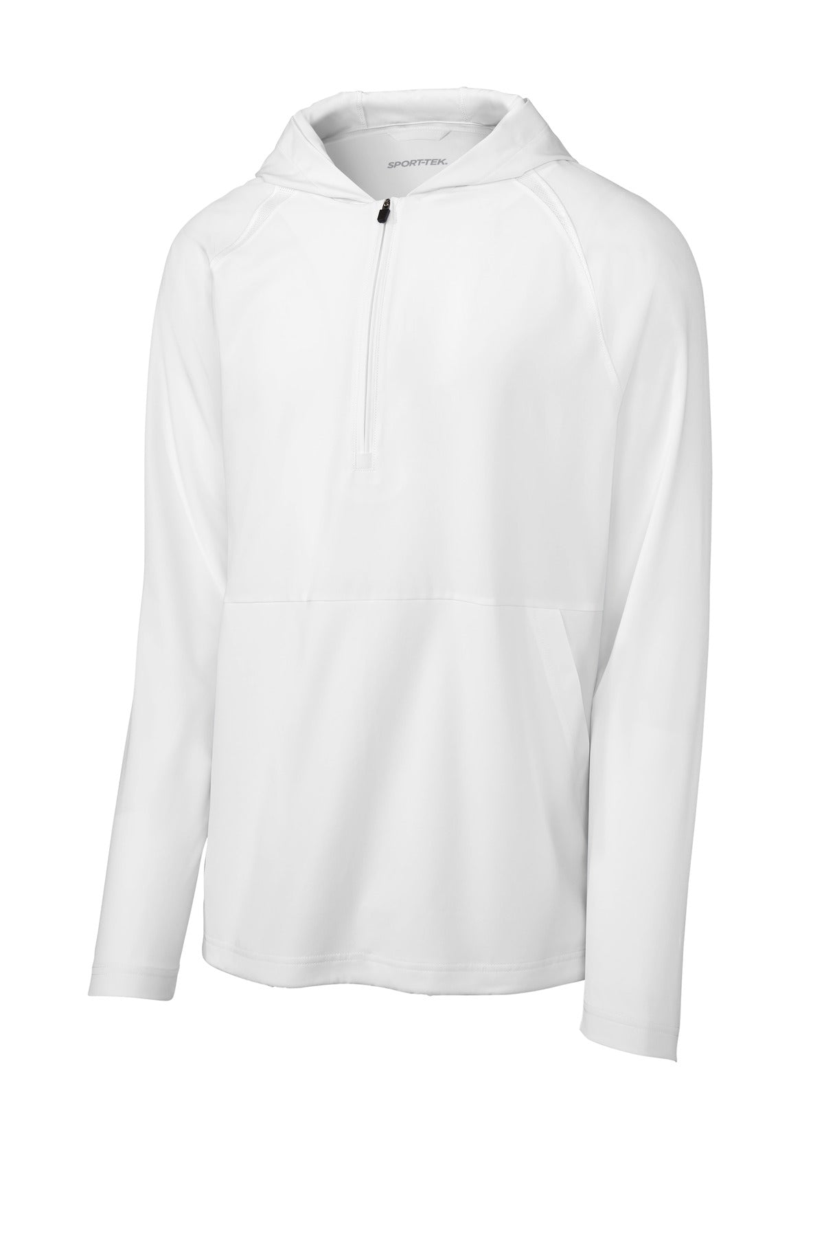 Sport-Tek JST488 Tek Repeat 1/2-Zip Long Sleeve Hooded Jacket