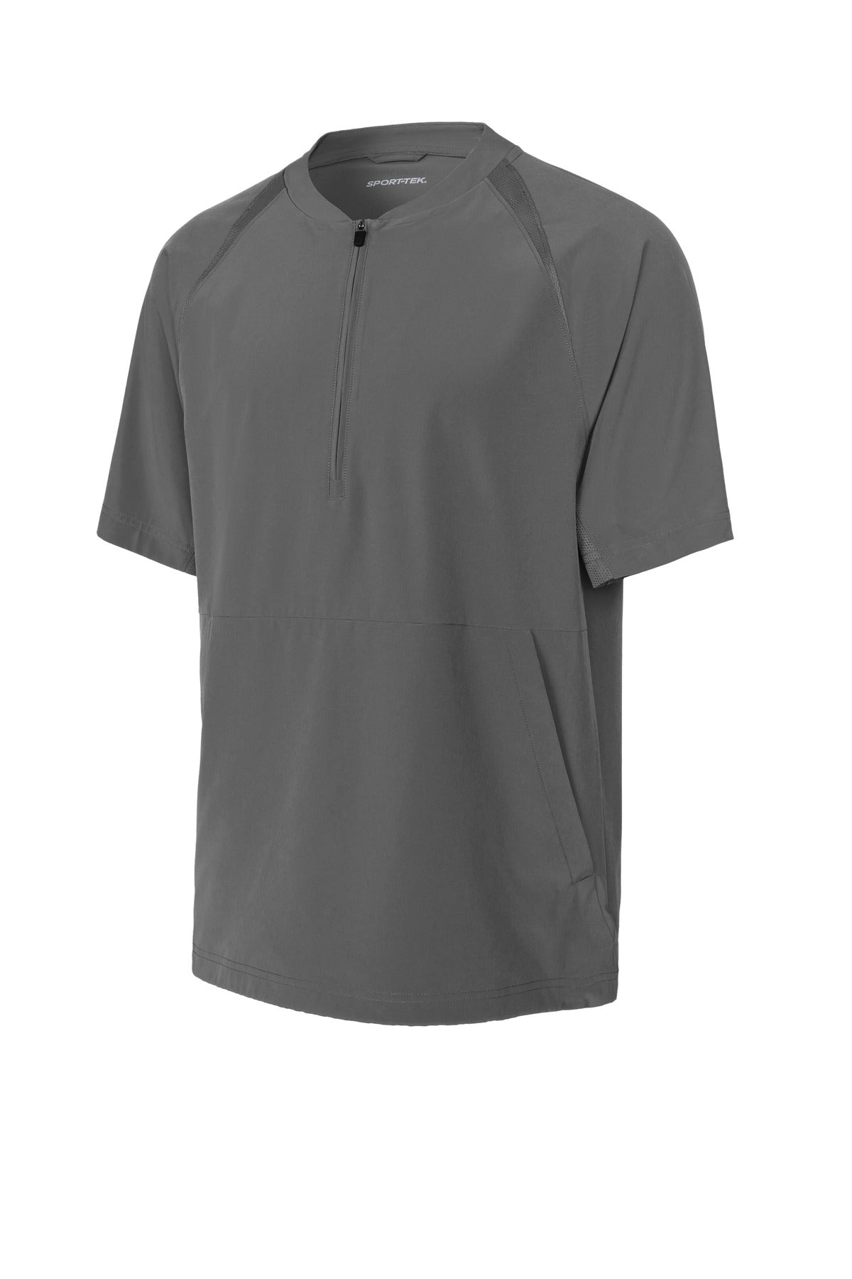 Sport-Tek JST489 Tek Repeat 1/2-Zip Short Sleeve Jacket