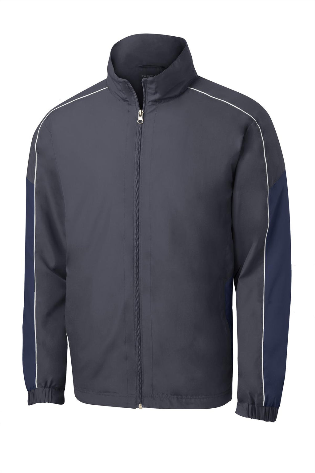 Sport-Tek JST61 Tek Piped Colorblock Wind Jacket