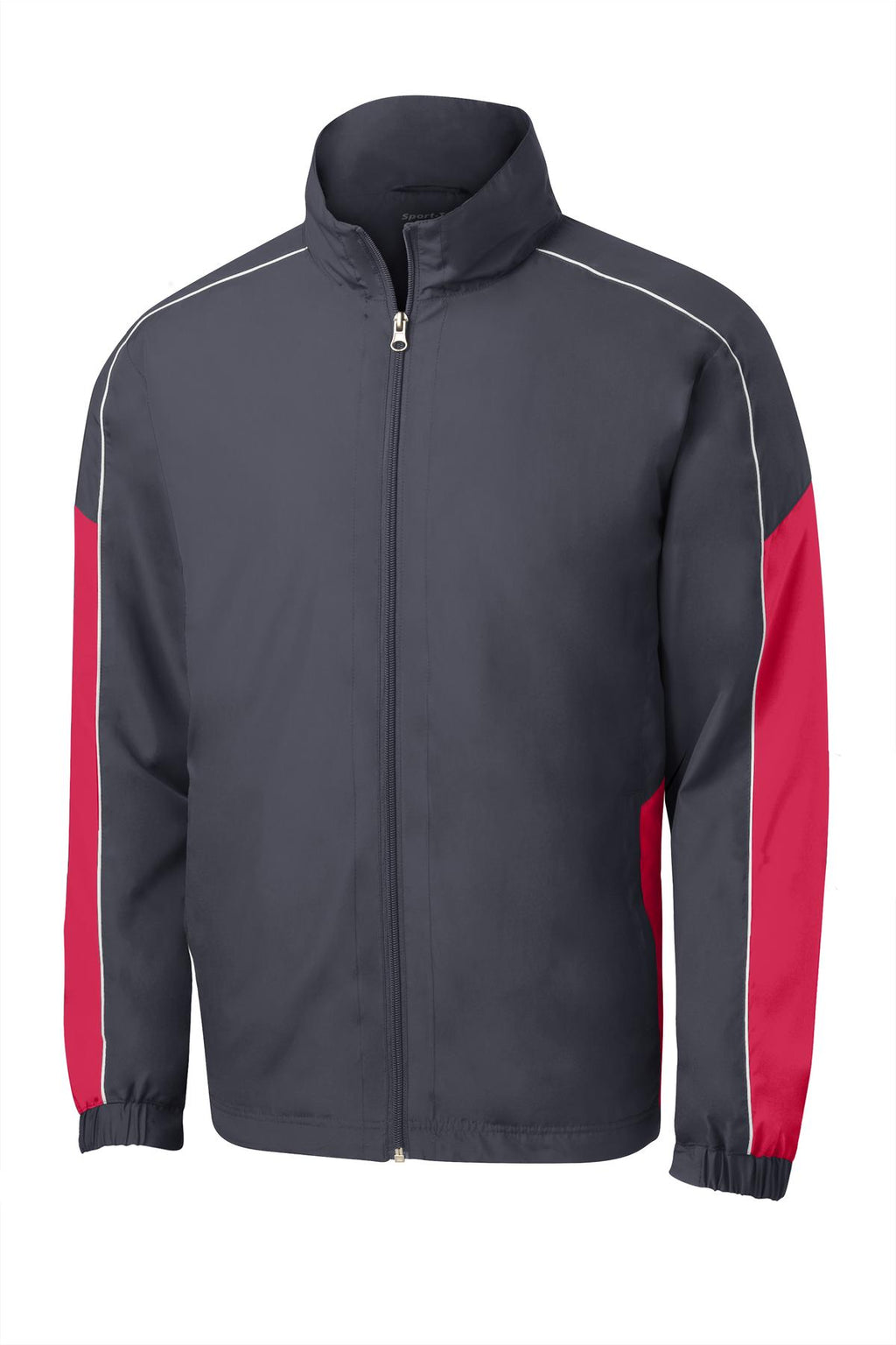 Sport-Tek JST61 Tek Piped Colorblock Wind Jacket