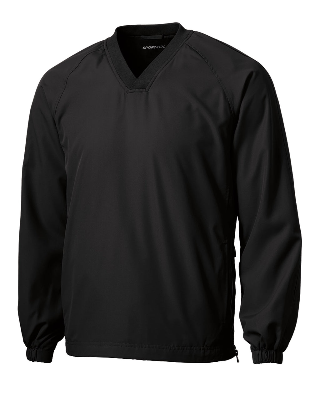 Sport-Tek JST72 Tek V-Neck Raglan Wind Shirt