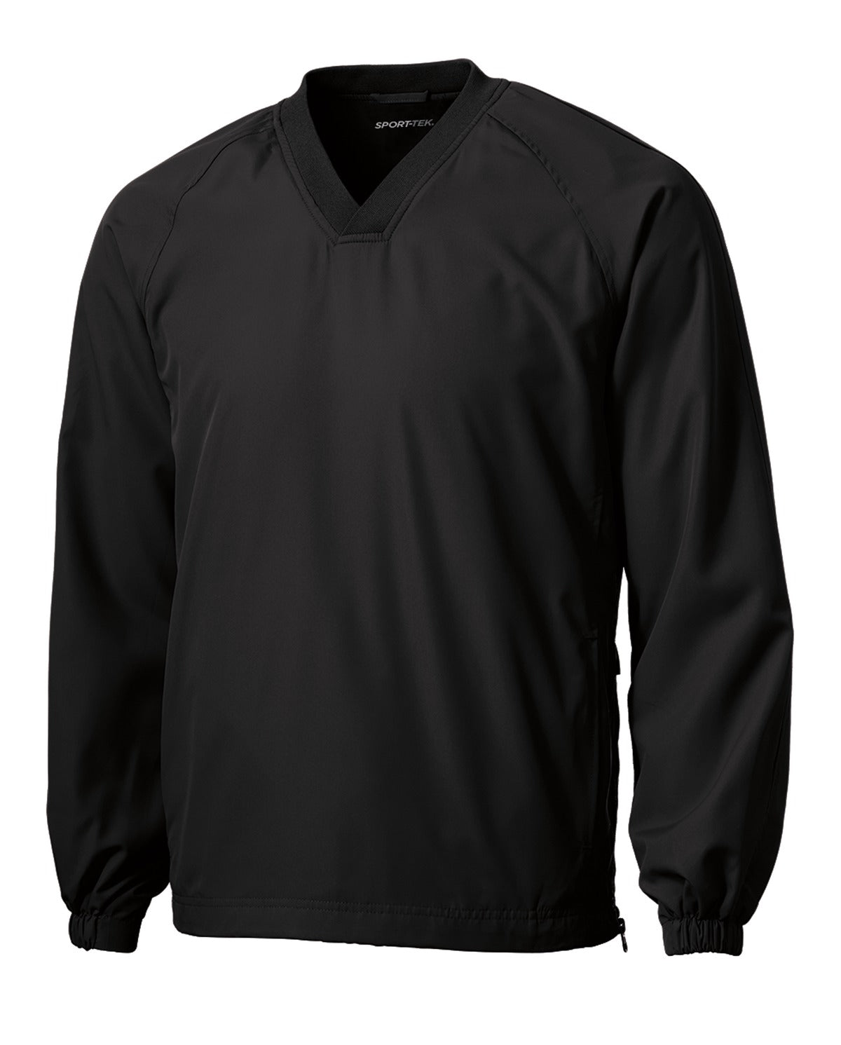 Sport-Tek JST72 Tek V-Neck Raglan Wind Shirt