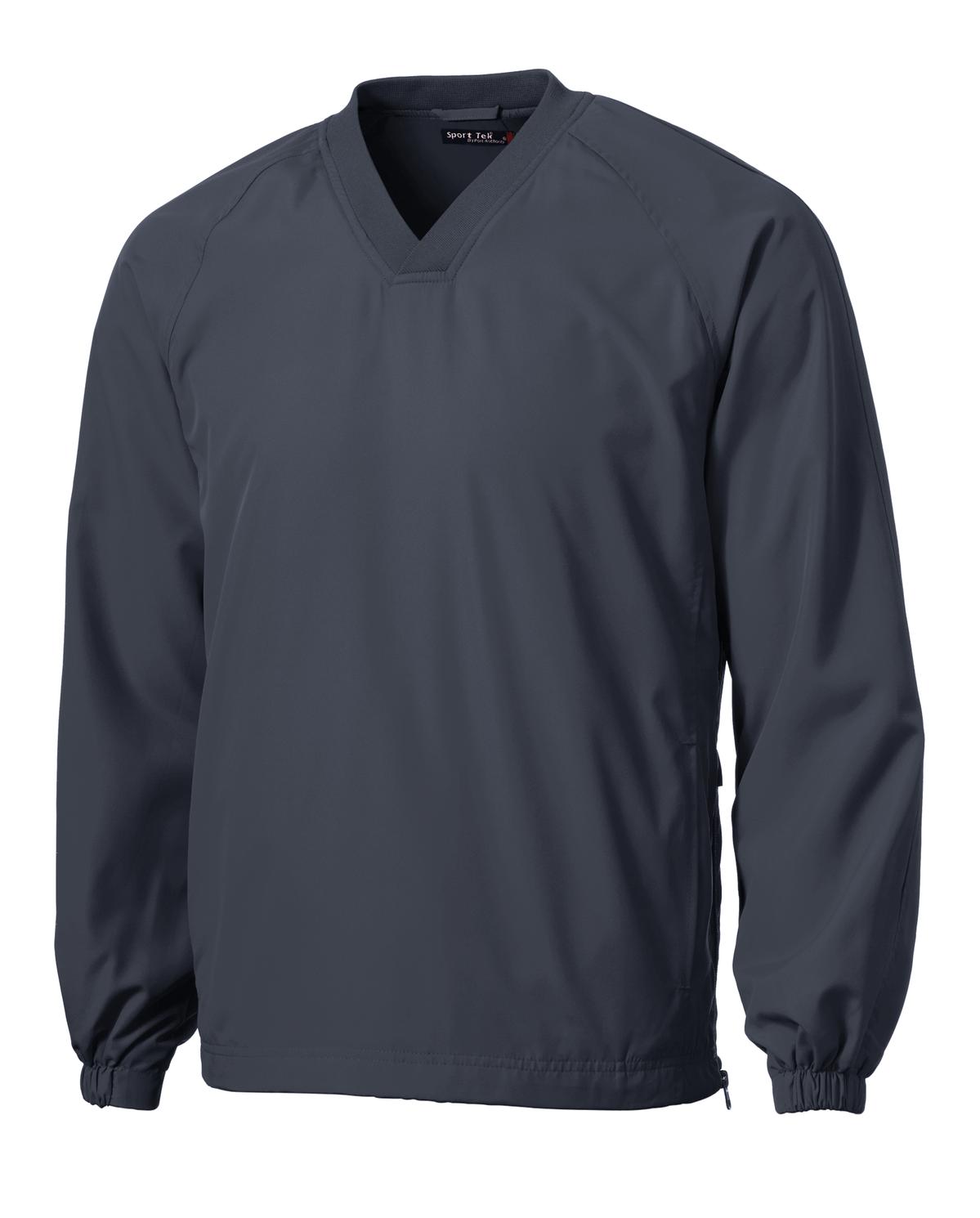 Sport-Tek JST72 Tek V-Neck Raglan Wind Shirt