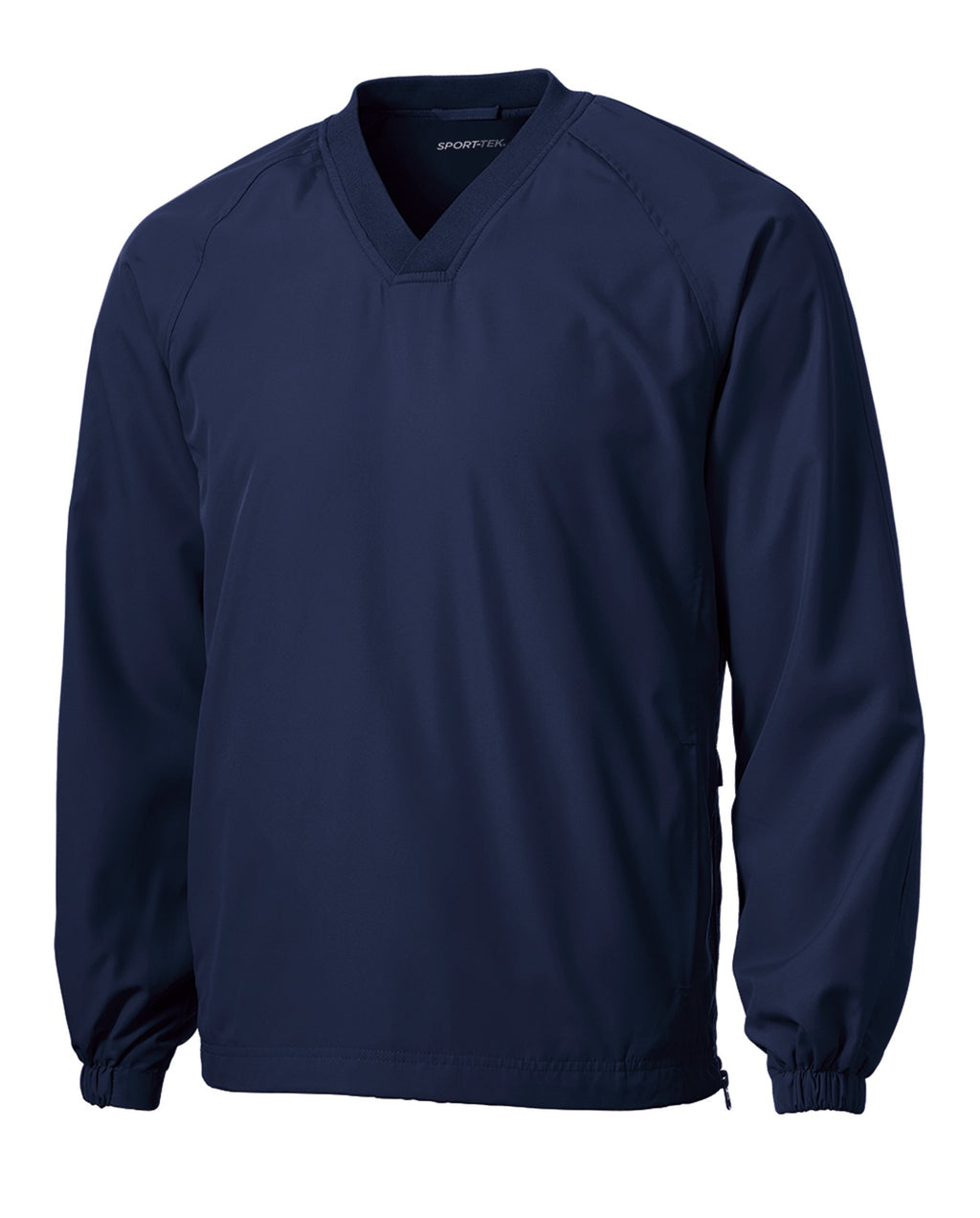 Sport-Tek JST72 Tek V-Neck Raglan Wind Shirt