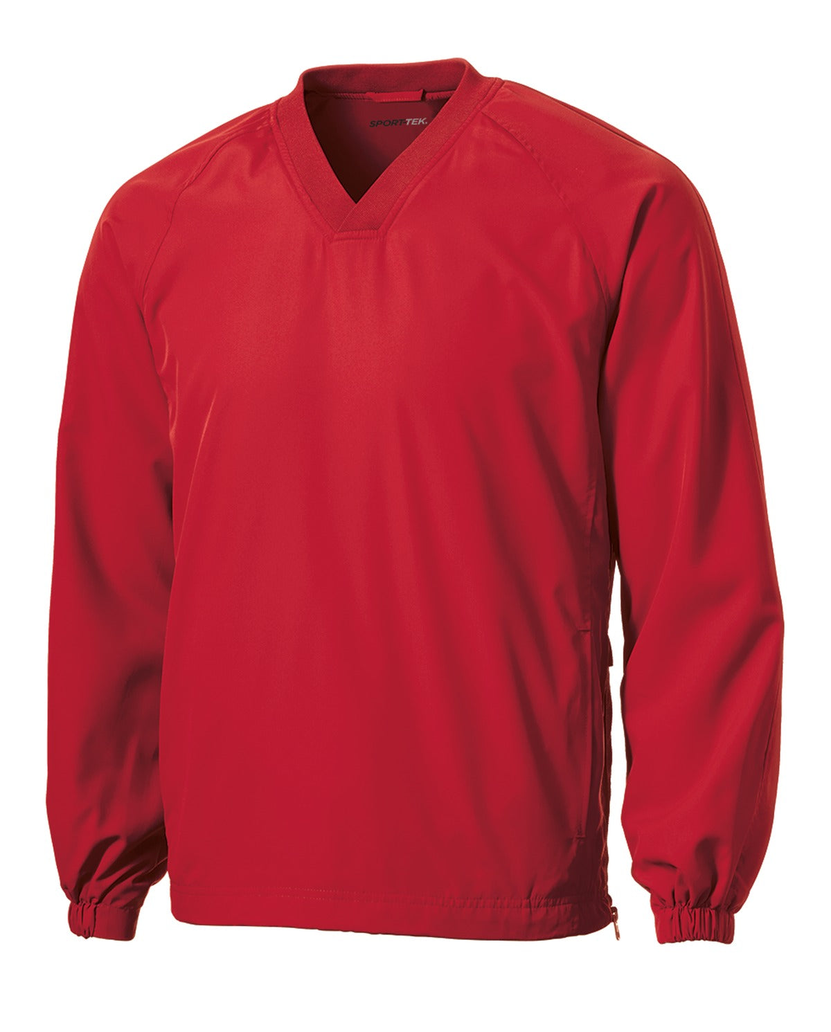 Sport-Tek JST72 Tek V-Neck Raglan Wind Shirt
