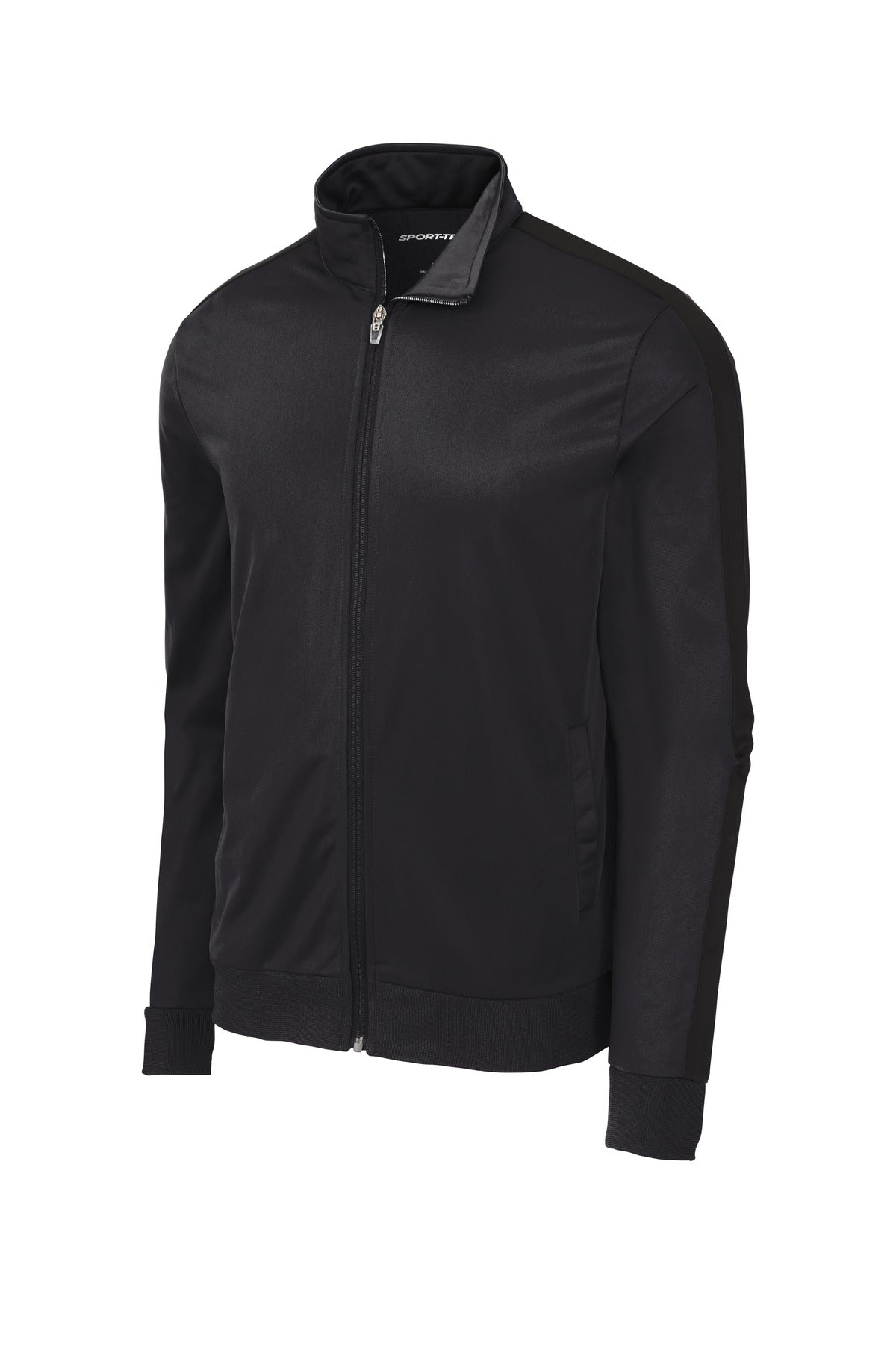 Sport-Tek JST94 Tek  Tricot Sleeve Stripe Track Jacket