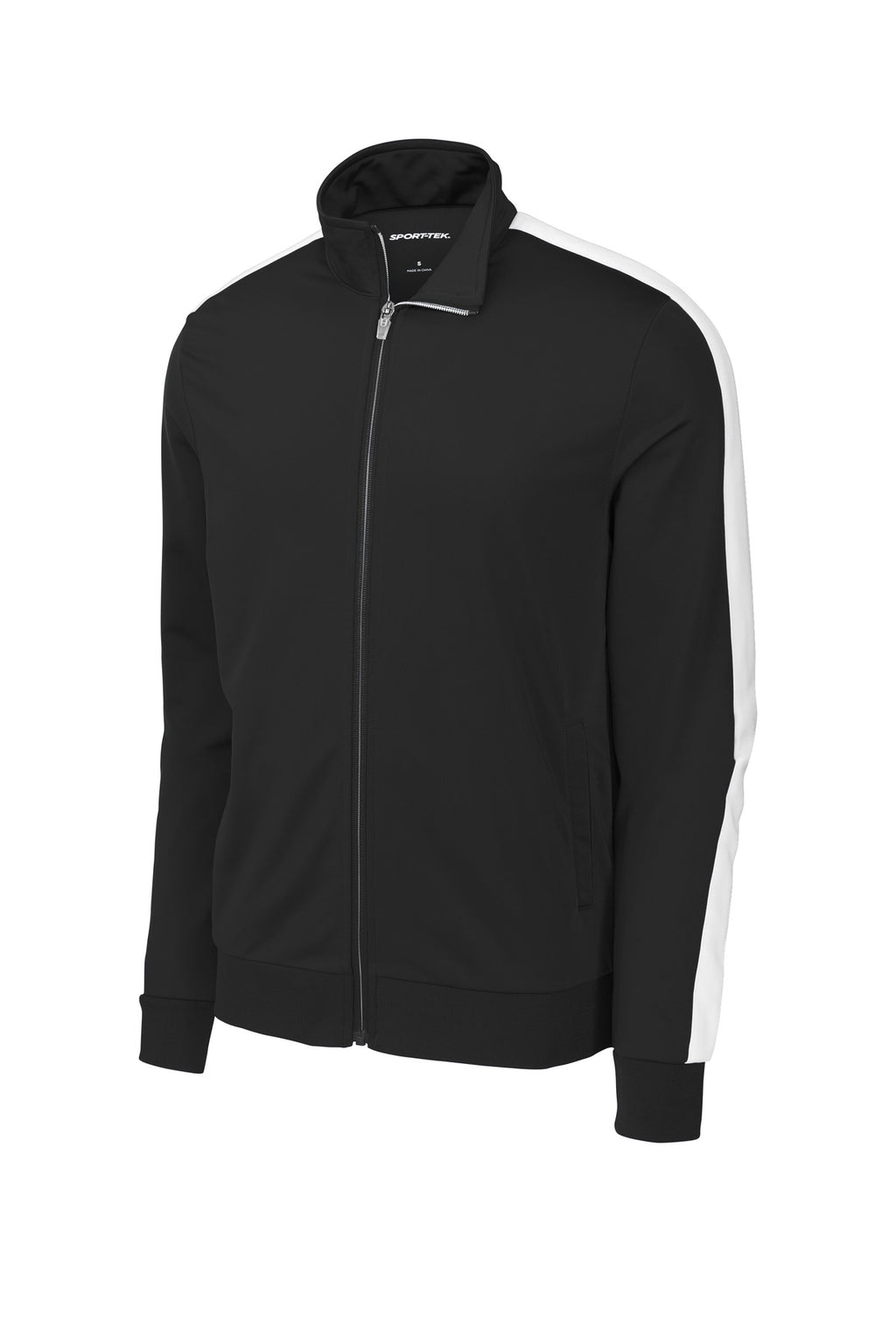 Sport-Tek JST94 Tek  Tricot Sleeve Stripe Track Jacket