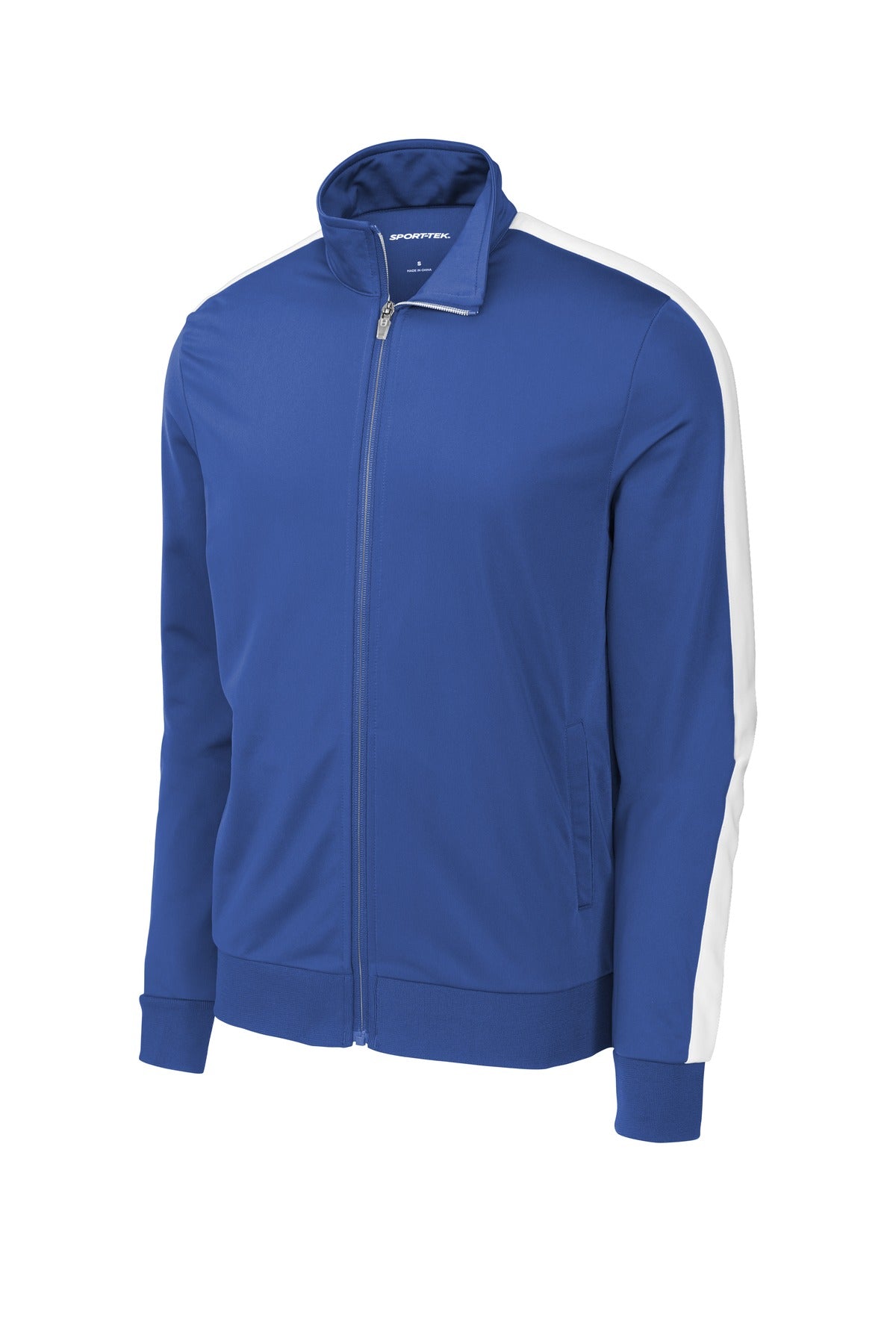 Sport-Tek JST94 Tek  Tricot Sleeve Stripe Track Jacket