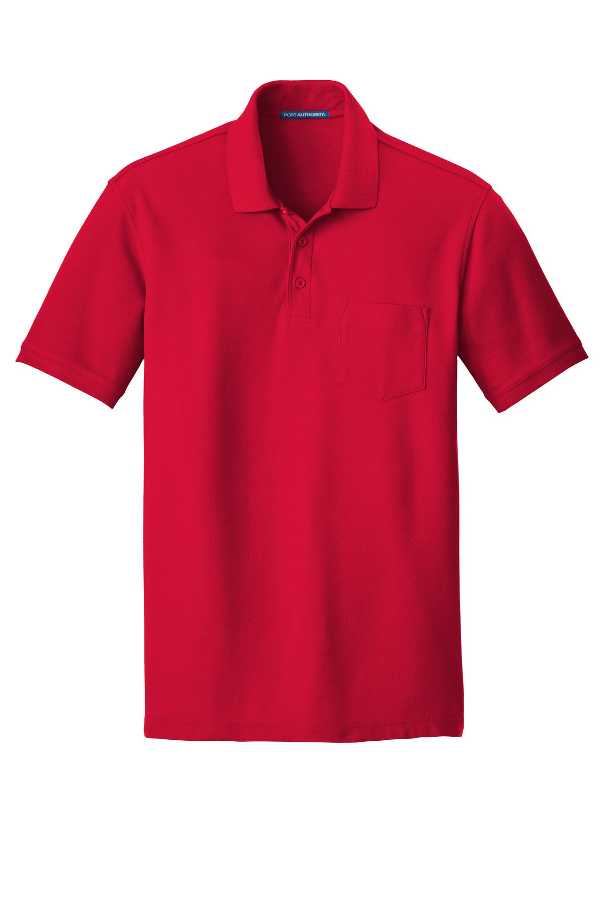 Port Authority K100P Port Authority Core Classic Pique Pocket Polo