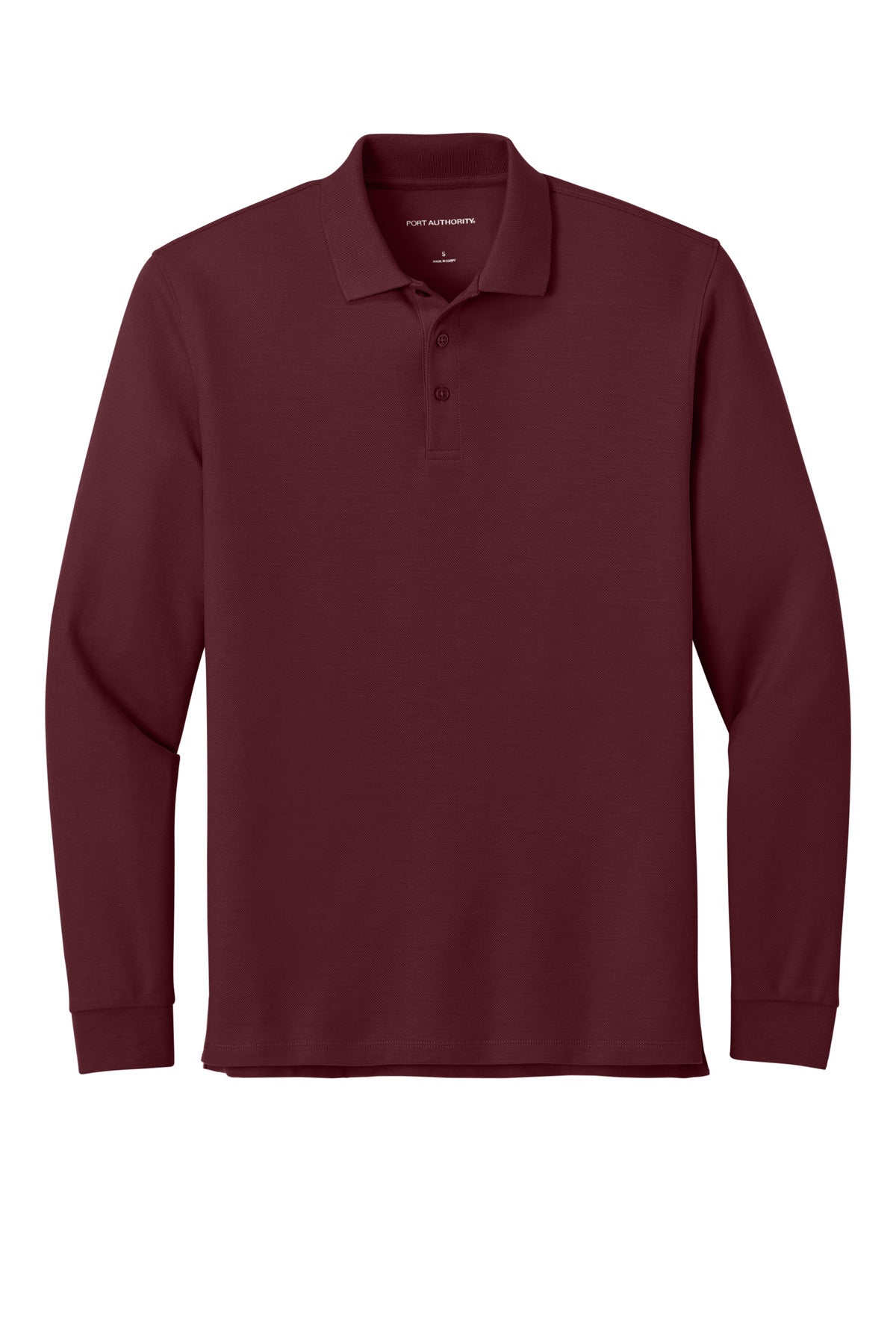 Port Authority K200LS Port Authority Wearever Signature Pique Long Sleeve Polo