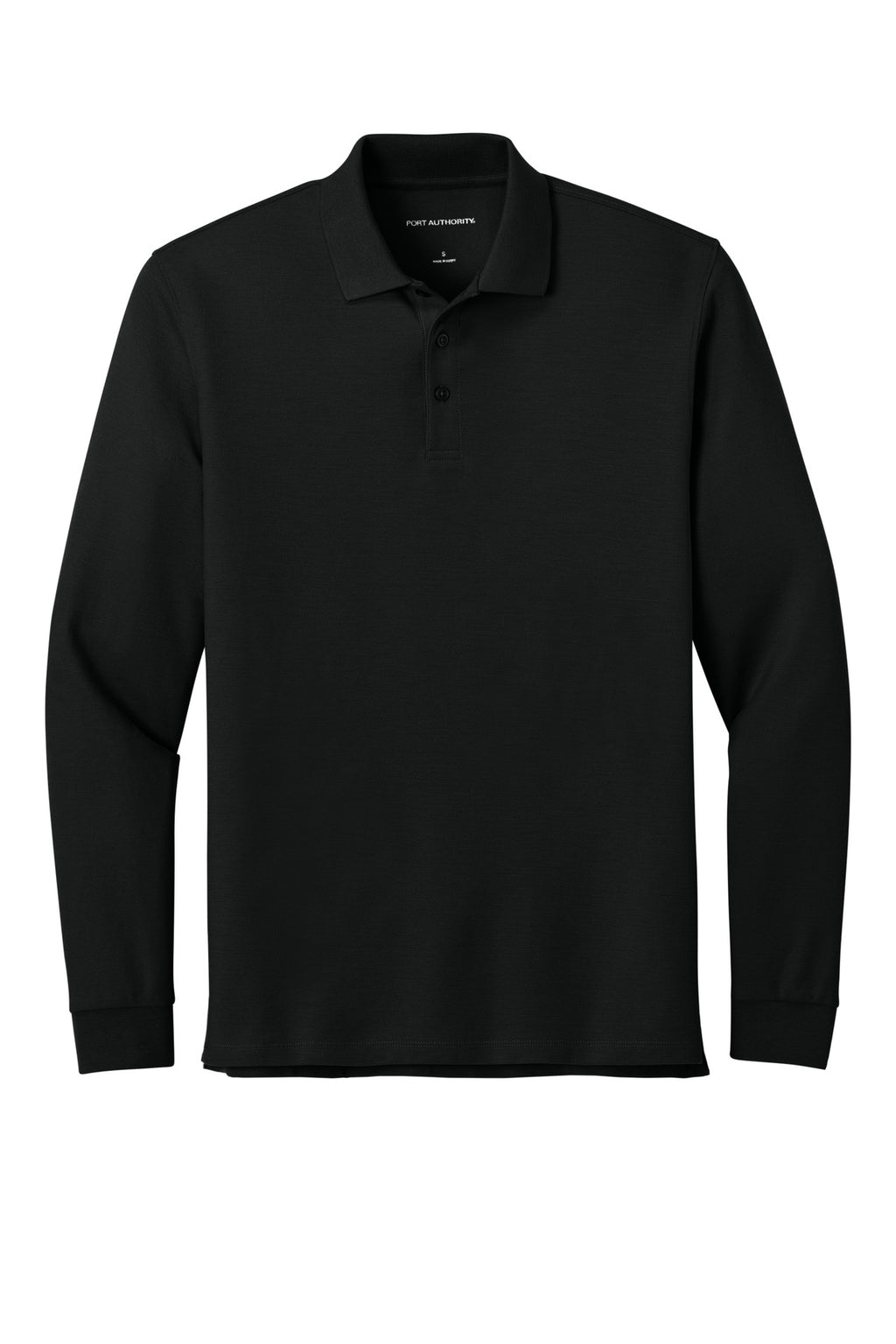 Port Authority K200LS Port Authority Wearever Signature Pique Long Sleeve Polo