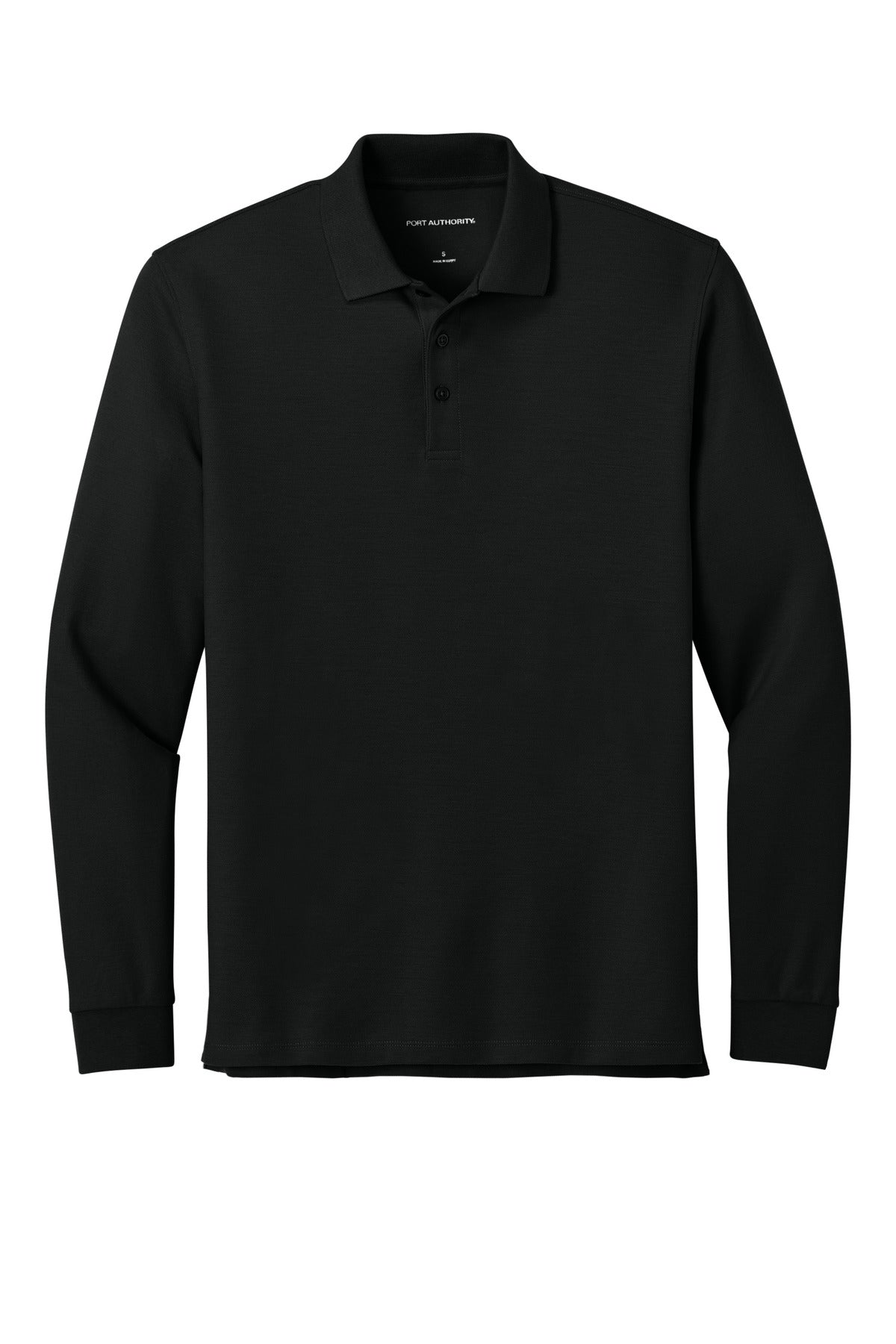 Port Authority K200LS Port Authority Wearever Signature Pique Long Sleeve Polo