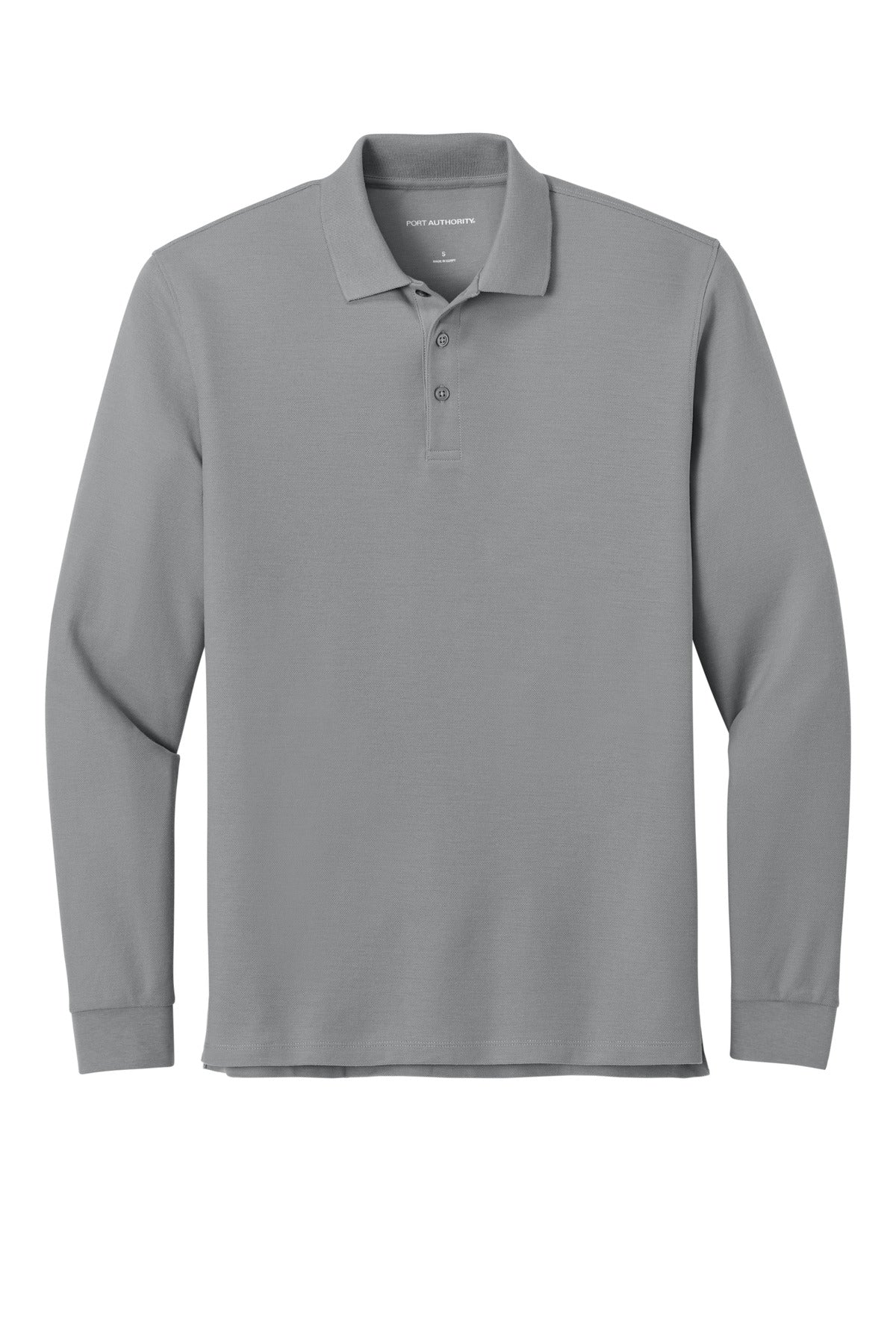 Port Authority K200LS Port Authority Wearever Signature Pique Long Sleeve Polo