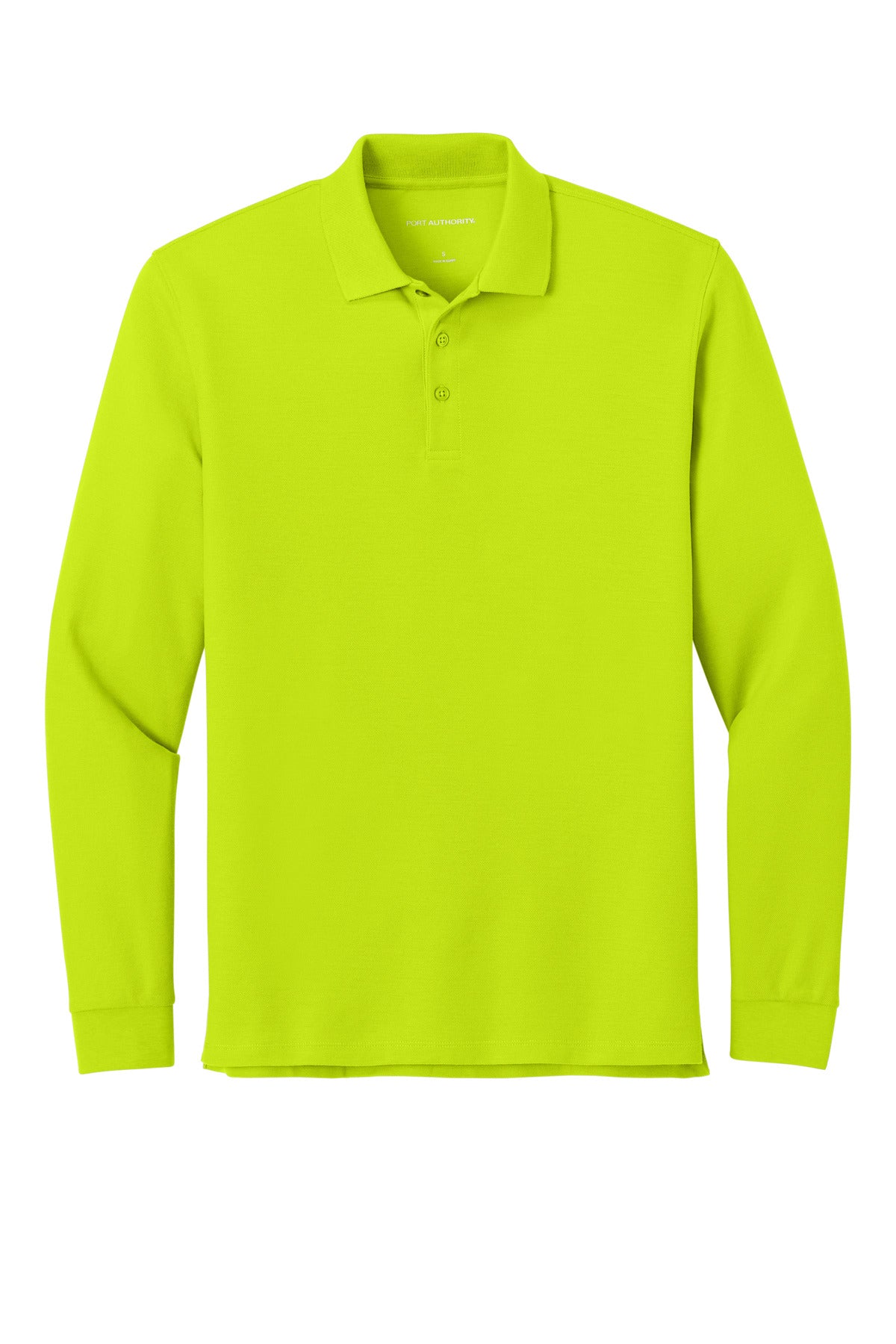 Port Authority K200LS Port Authority Wearever Signature Pique Long Sleeve Polo