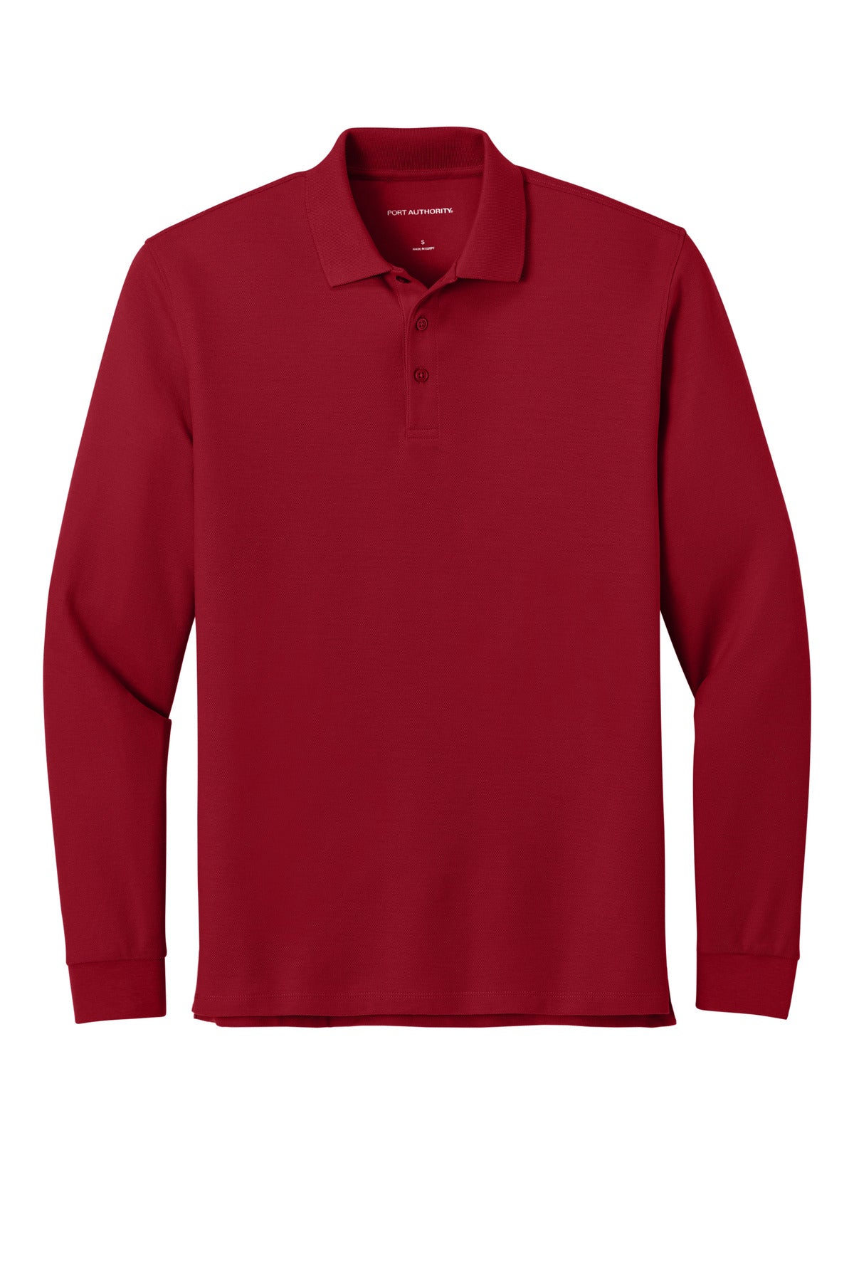 Port Authority K200LS Port Authority Wearever Signature Pique Long Sleeve Polo