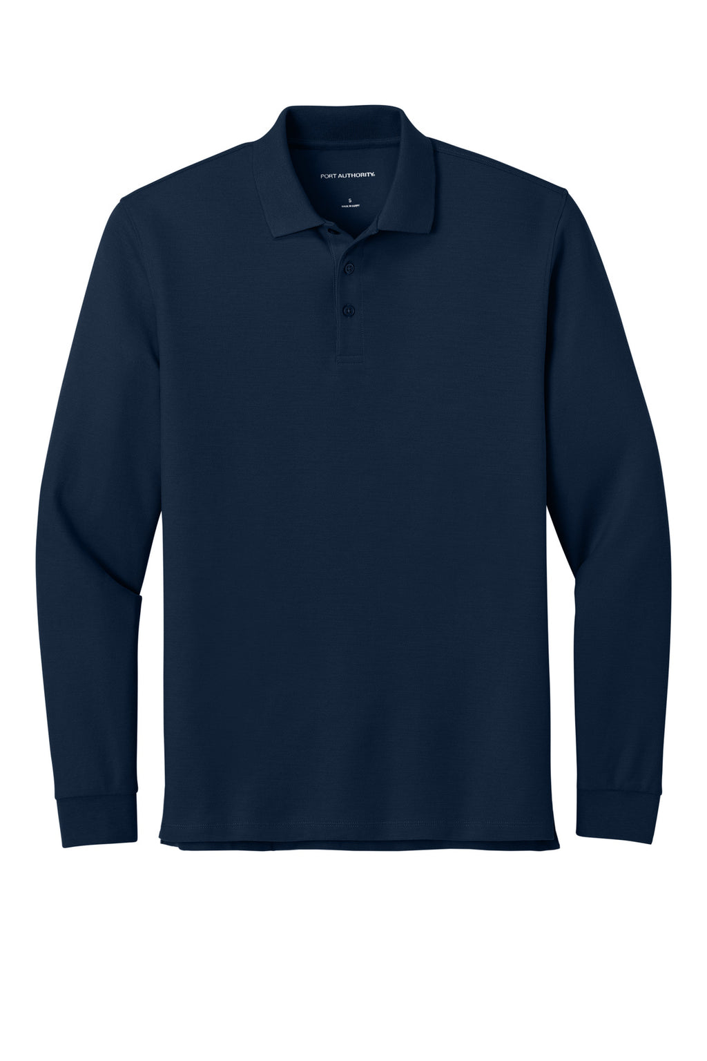 Port Authority K200LS Port Authority Wearever Signature Pique Long Sleeve Polo