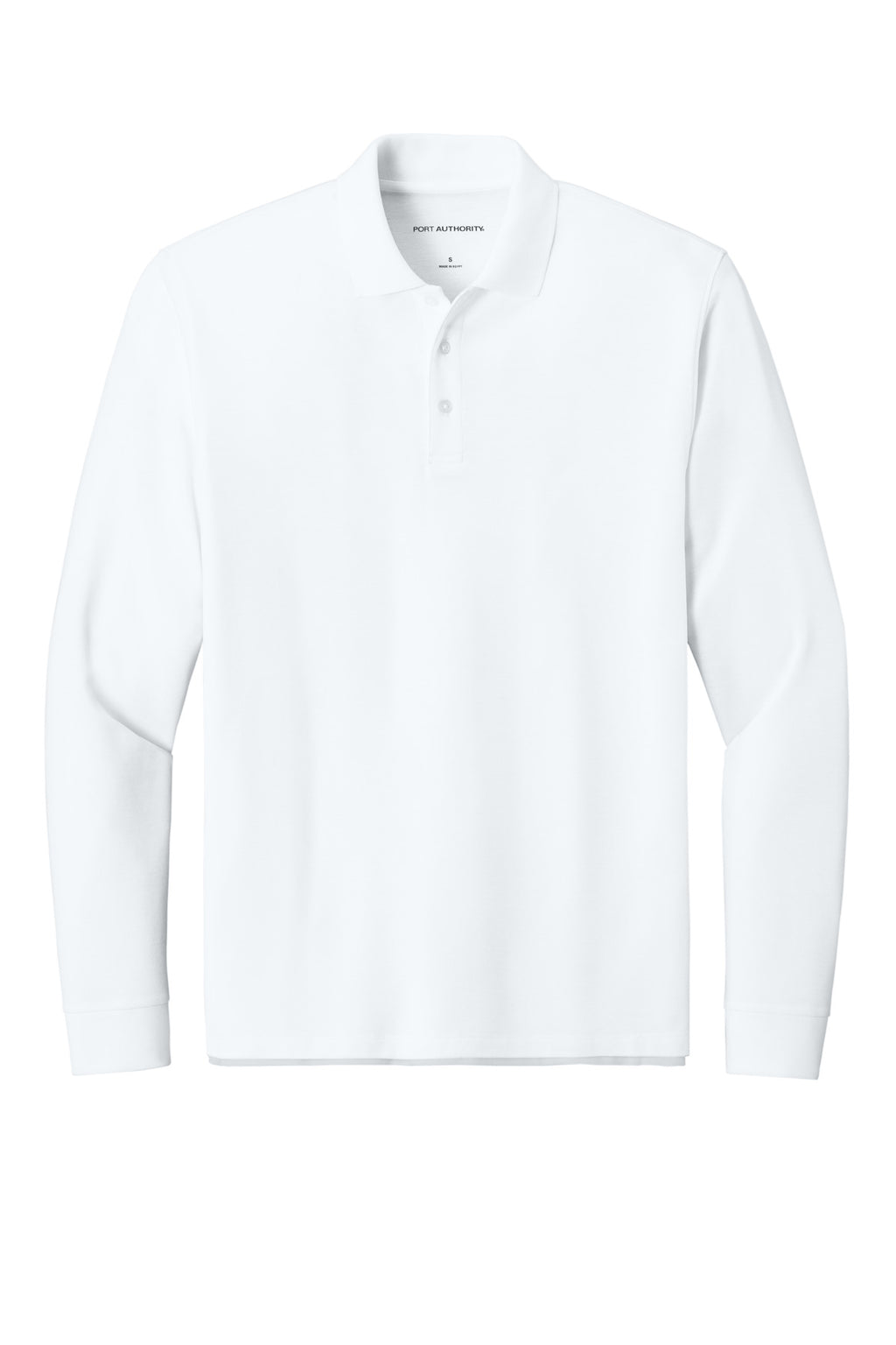 Port Authority K200LS Port Authority Wearever Signature Pique Long Sleeve Polo