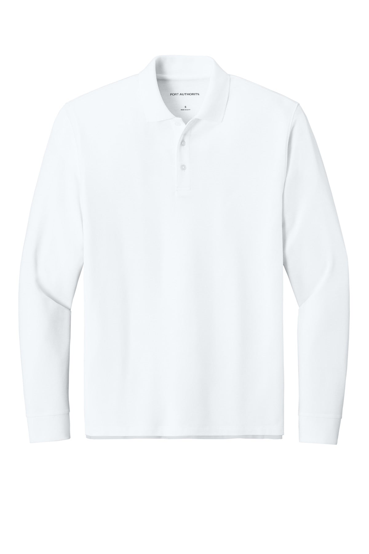 Port Authority K200LS Port Authority Wearever Signature Pique Long Sleeve Polo