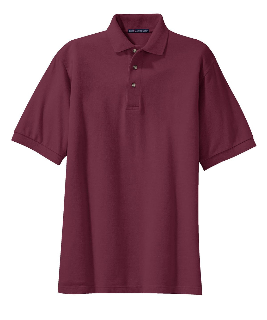 Port Authority K420 Port Authority Heavyweight Cotton Pique Polo