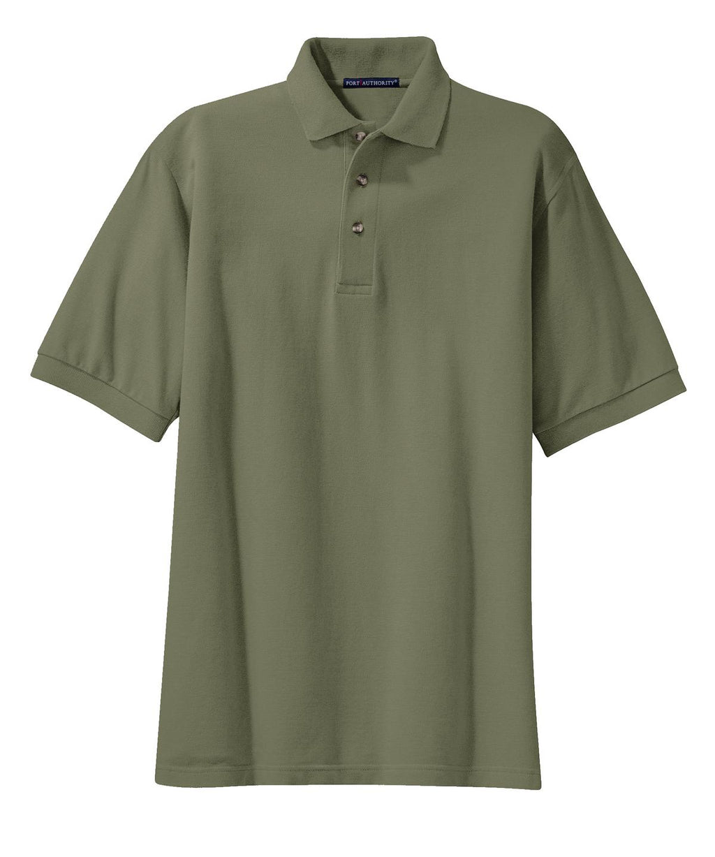 Port Authority K420 Port Authority Heavyweight Cotton Pique Polo