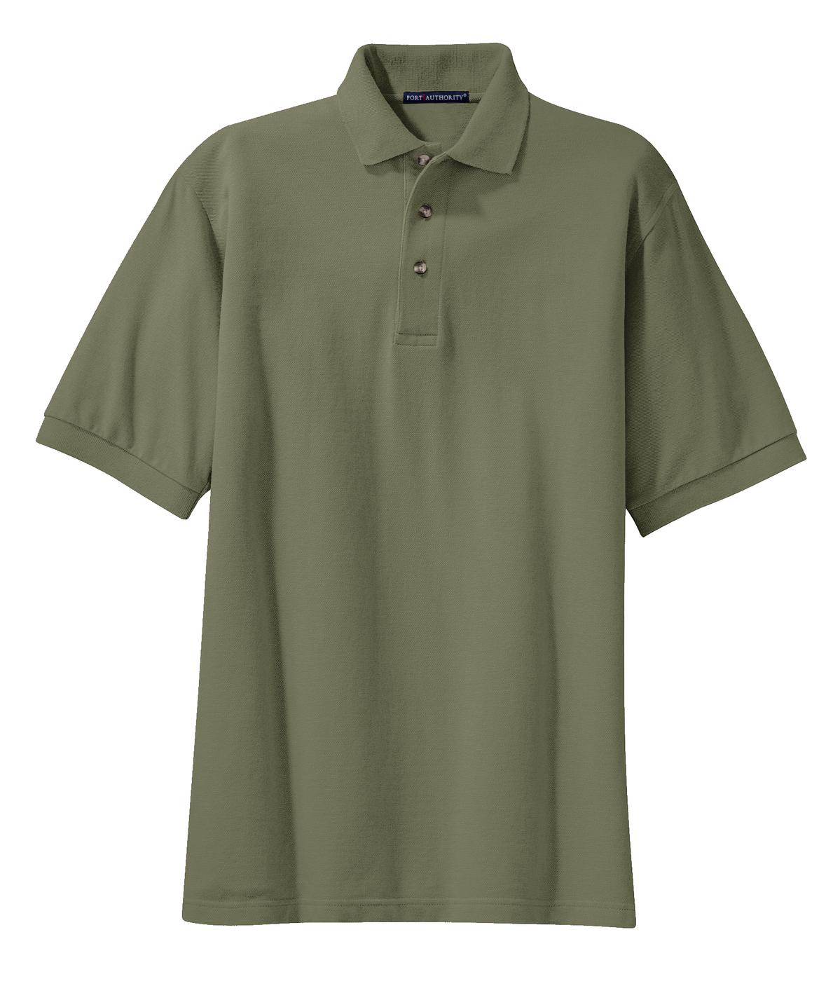 Port Authority K420 Port Authority Heavyweight Cotton Pique Polo