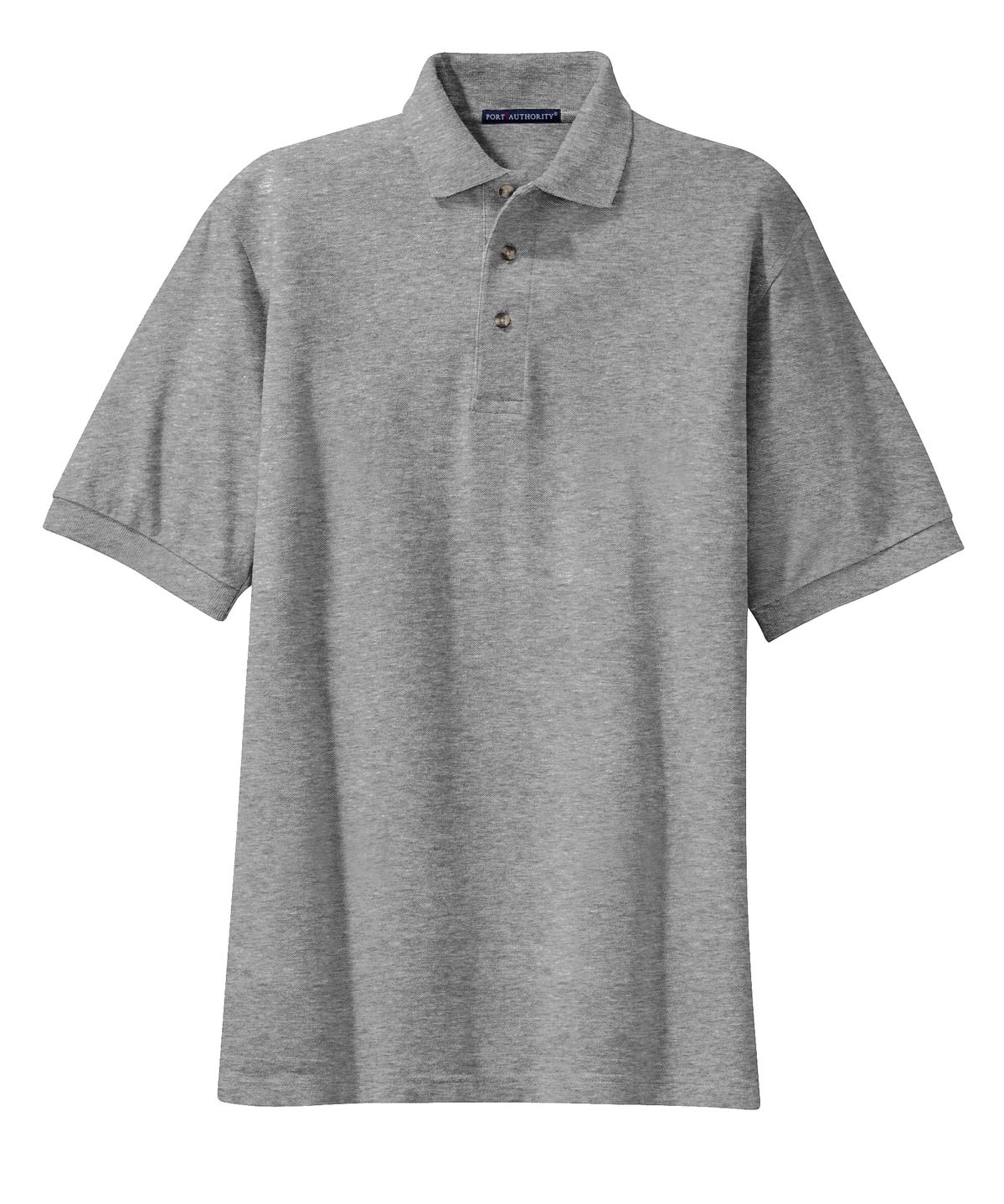 Port Authority K420 Port Authority Heavyweight Cotton Pique Polo