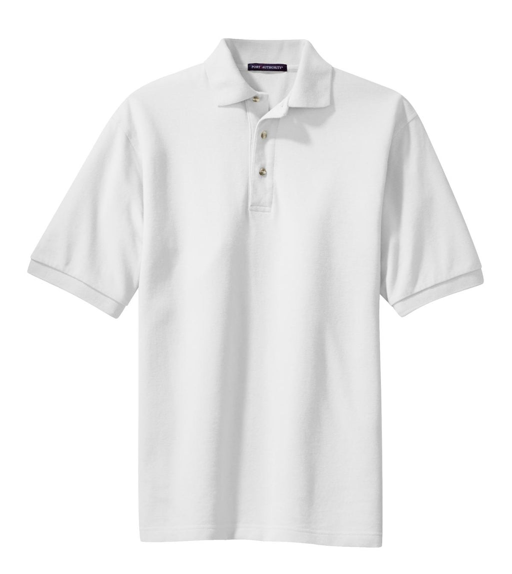 Port Authority K420 Port Authority Heavyweight Cotton Pique Polo