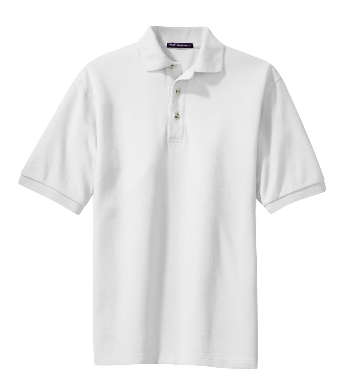 Port Authority K420 Port Authority Heavyweight Cotton Pique Polo