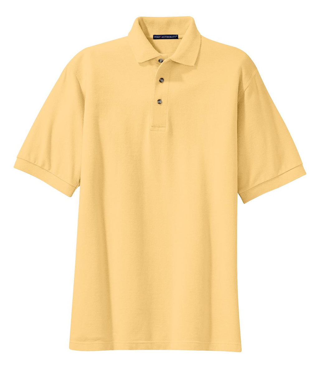 Port Authority K420 Port Authority Heavyweight Cotton Pique Polo