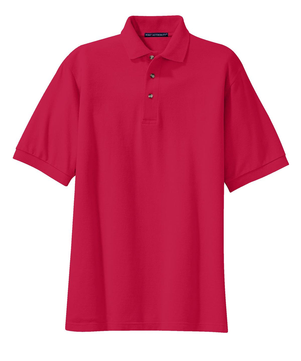 Port Authority K420 Port Authority Heavyweight Cotton Pique Polo