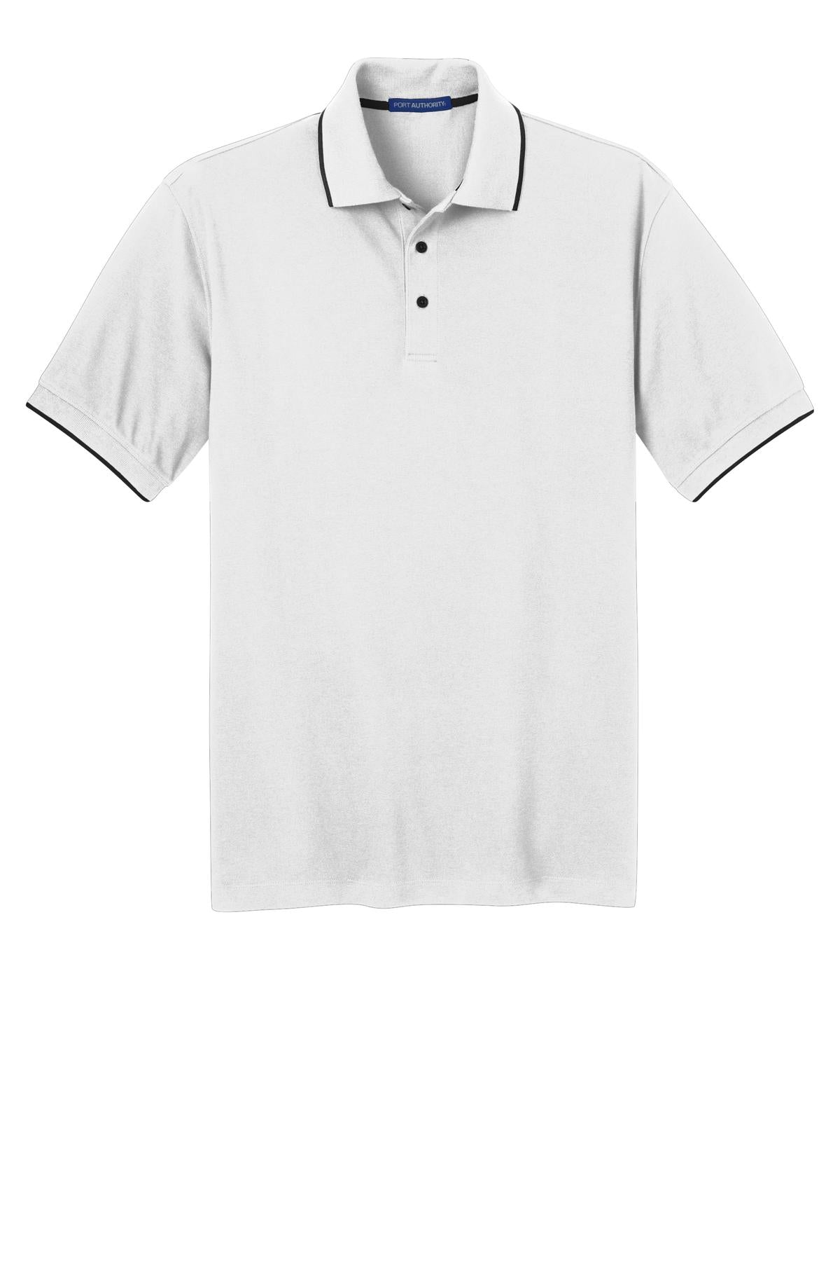 Port Authority K454 DISCONTINUED Port Authority Rapid Dry Tipped Polo