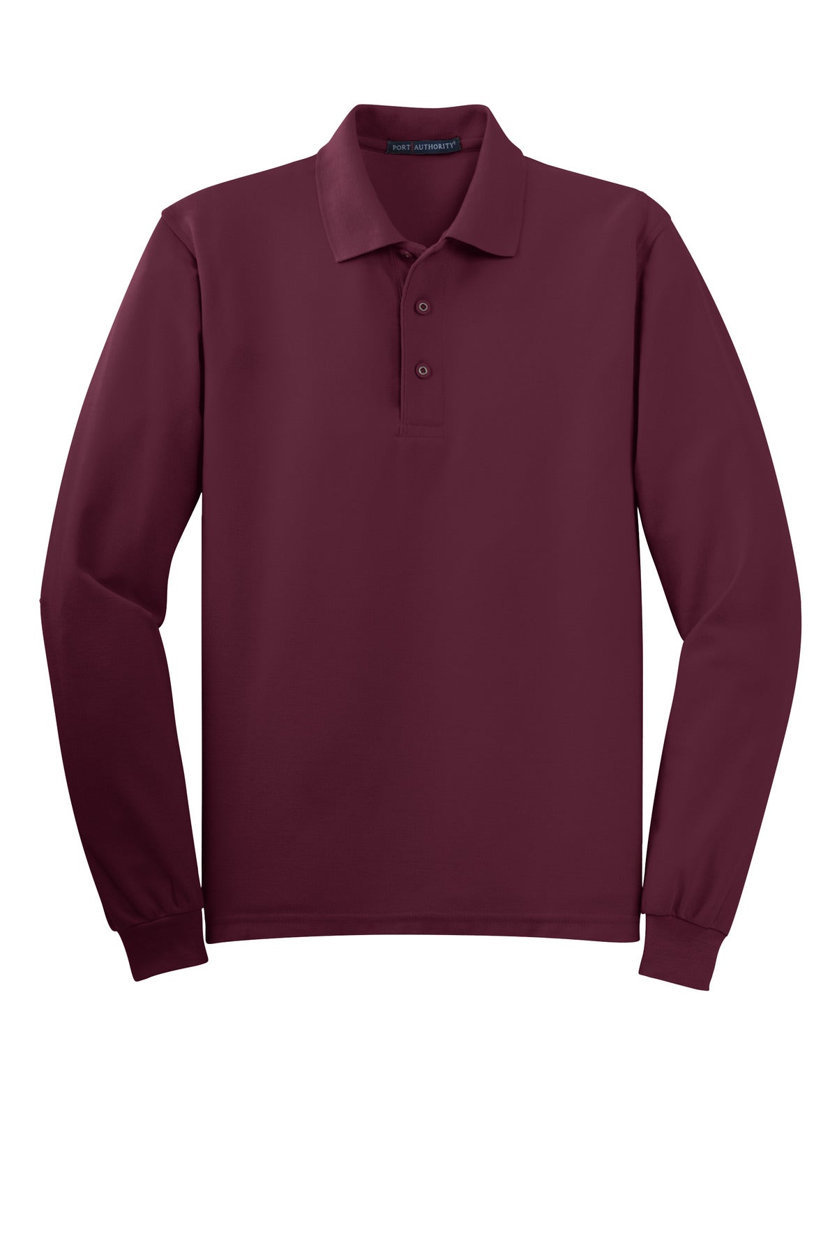 Port Authority K500LS Port Authority Silk Touch Long Sleeve Polo
