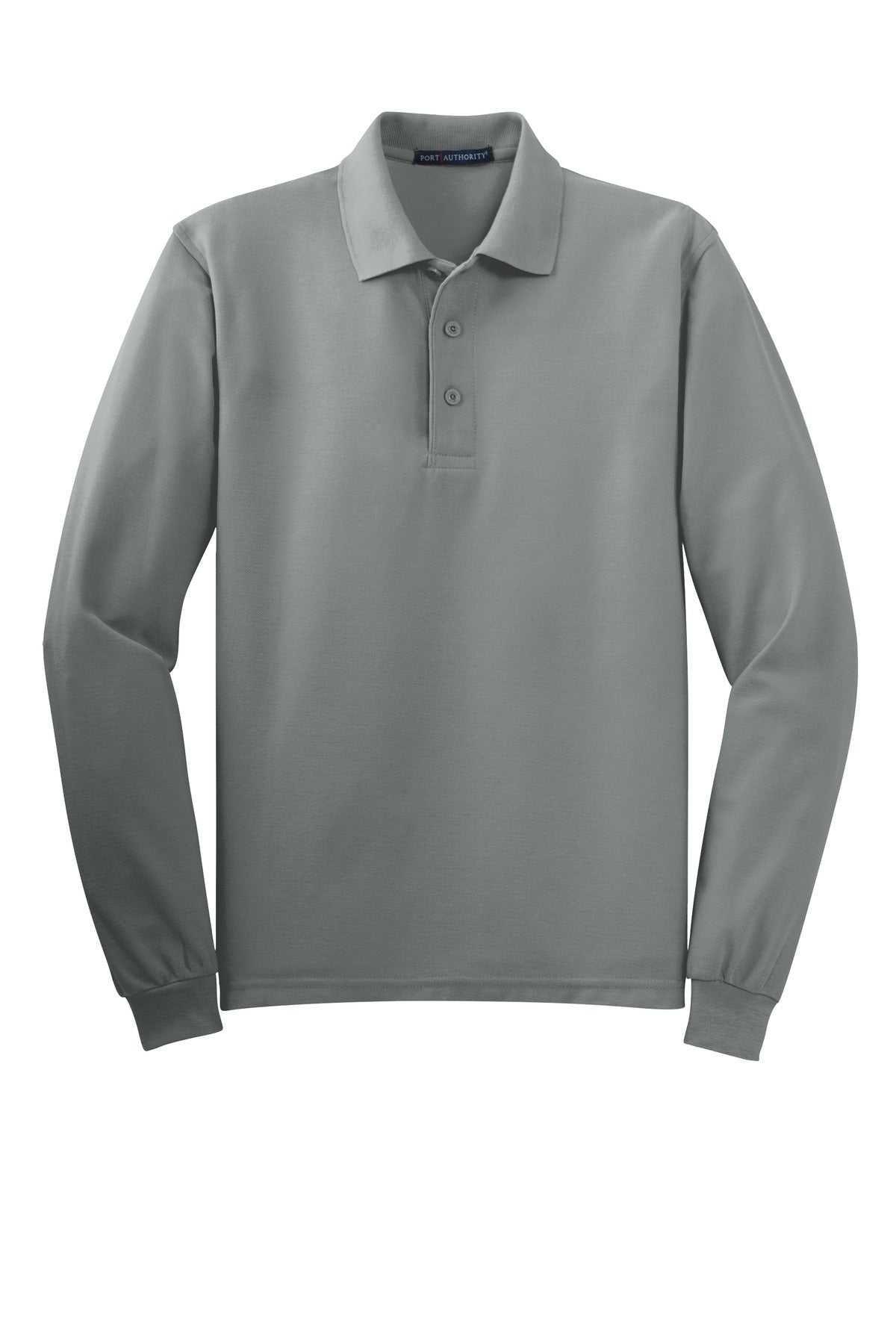 Port Authority K500LS Port Authority Silk Touch Long Sleeve Polo