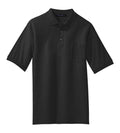 Port Authority K500P Port Authority Silk Touch Polo with Pocket