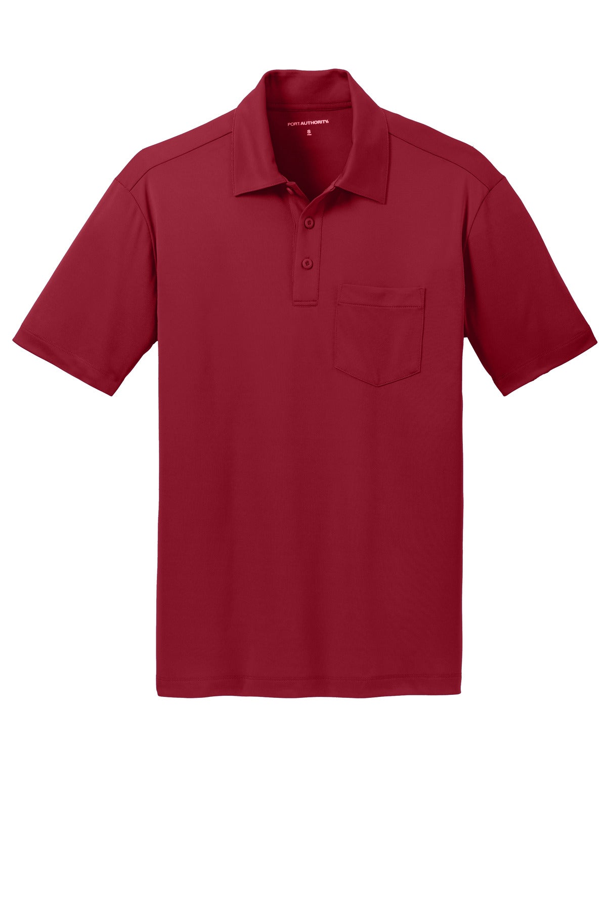 Port Authority K540P Port Authority Silk Touch Performance Pocket Polo