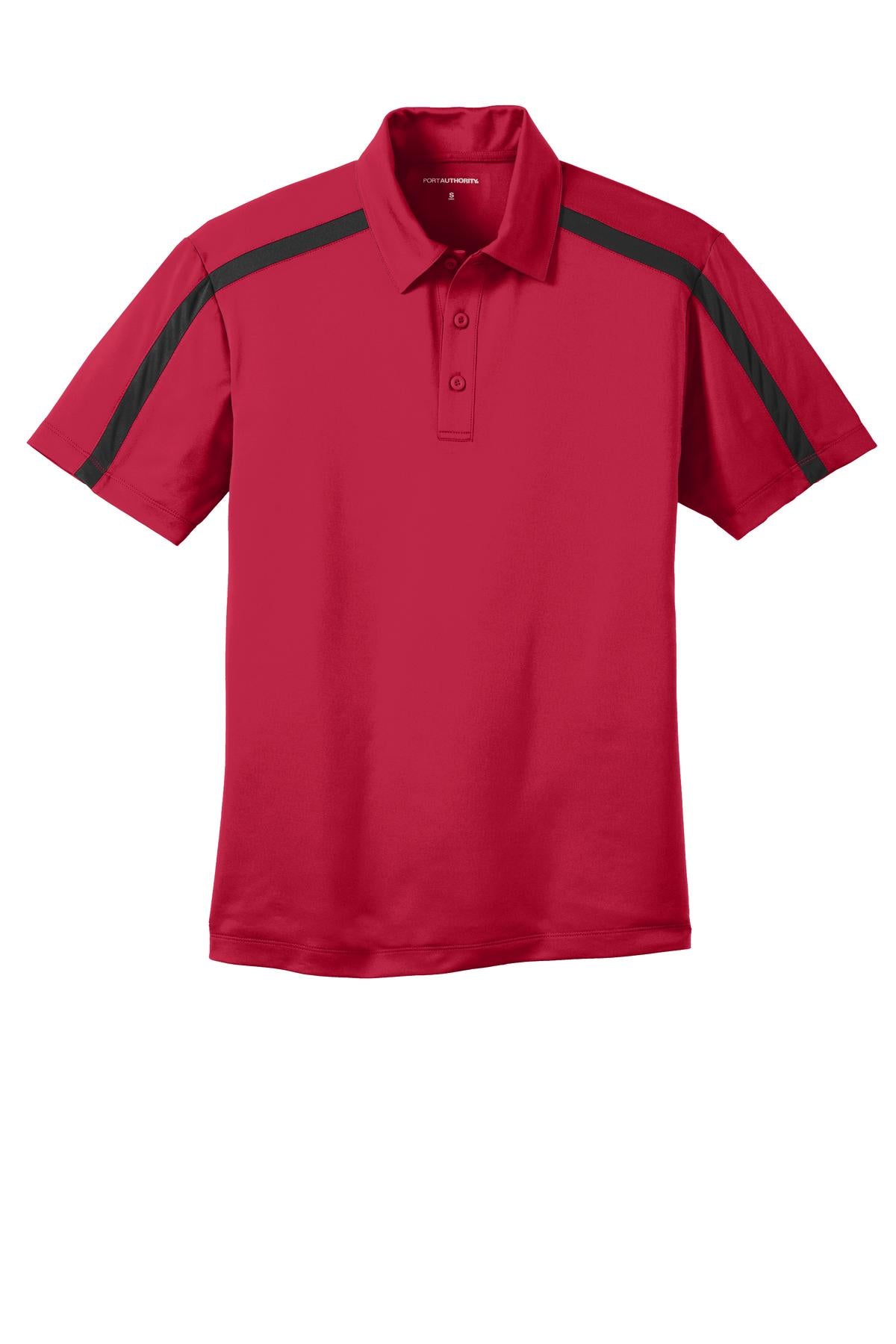 Port Authority K547 Port Authority Silk Touch Performance Colorblock Stripe Polo