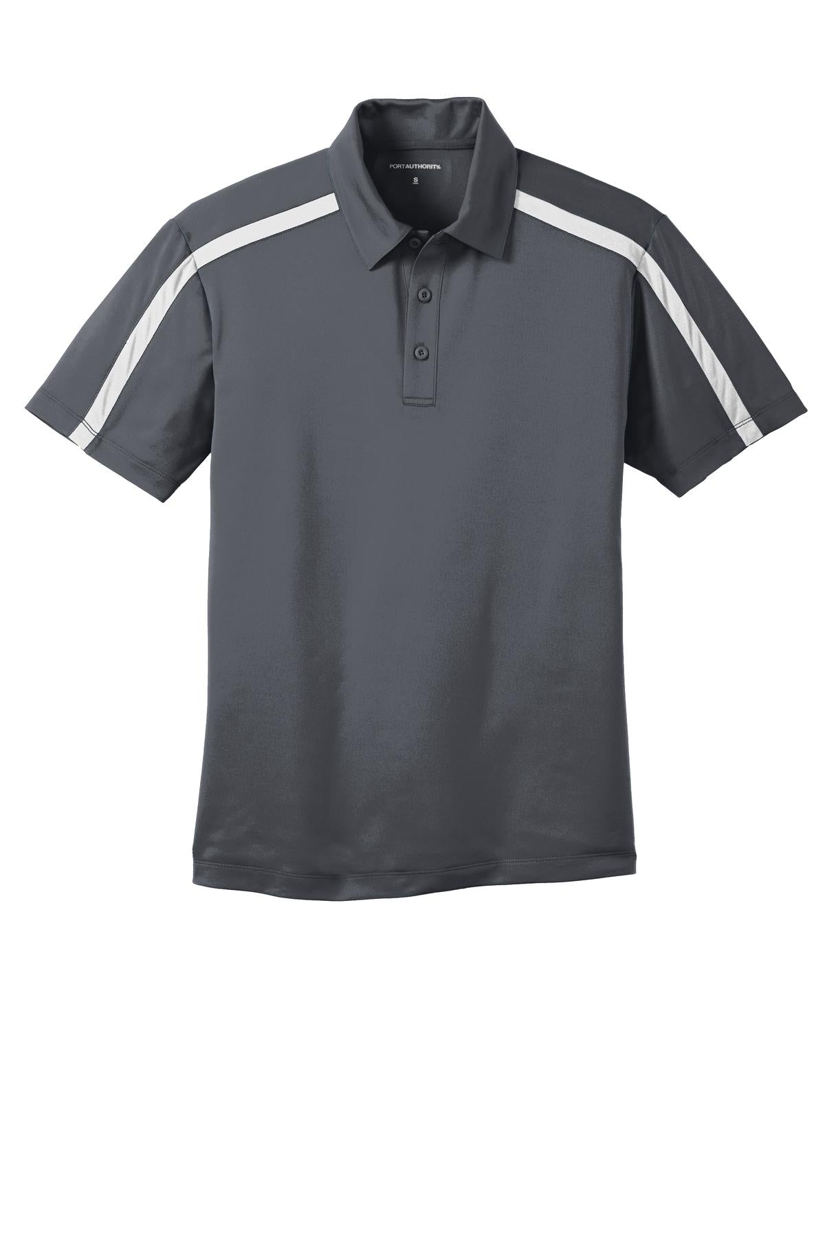 Port Authority K547 Port Authority Silk Touch Performance Colorblock Stripe Polo